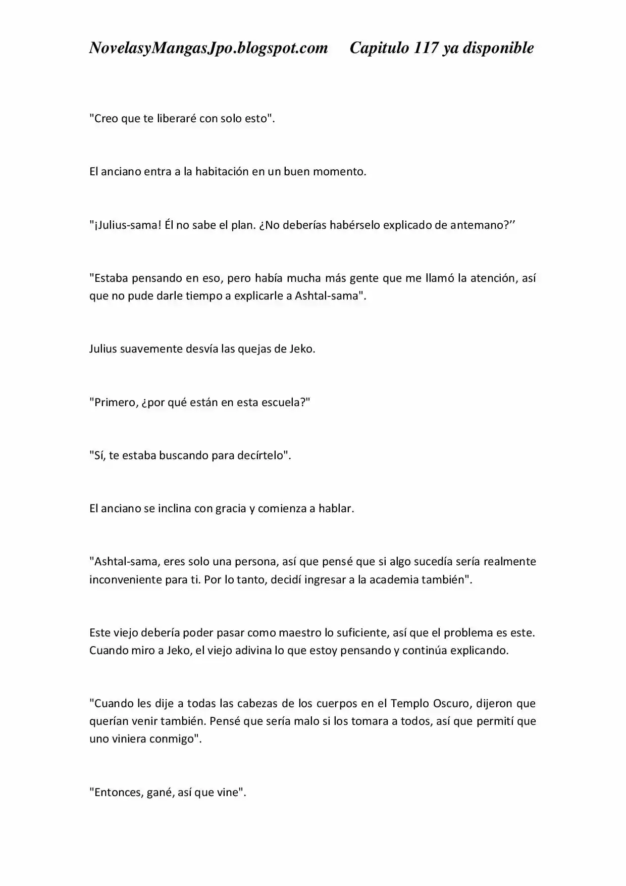 Evil God (Novela) - Capítulo 10 - Página 8 - LectorTMOo