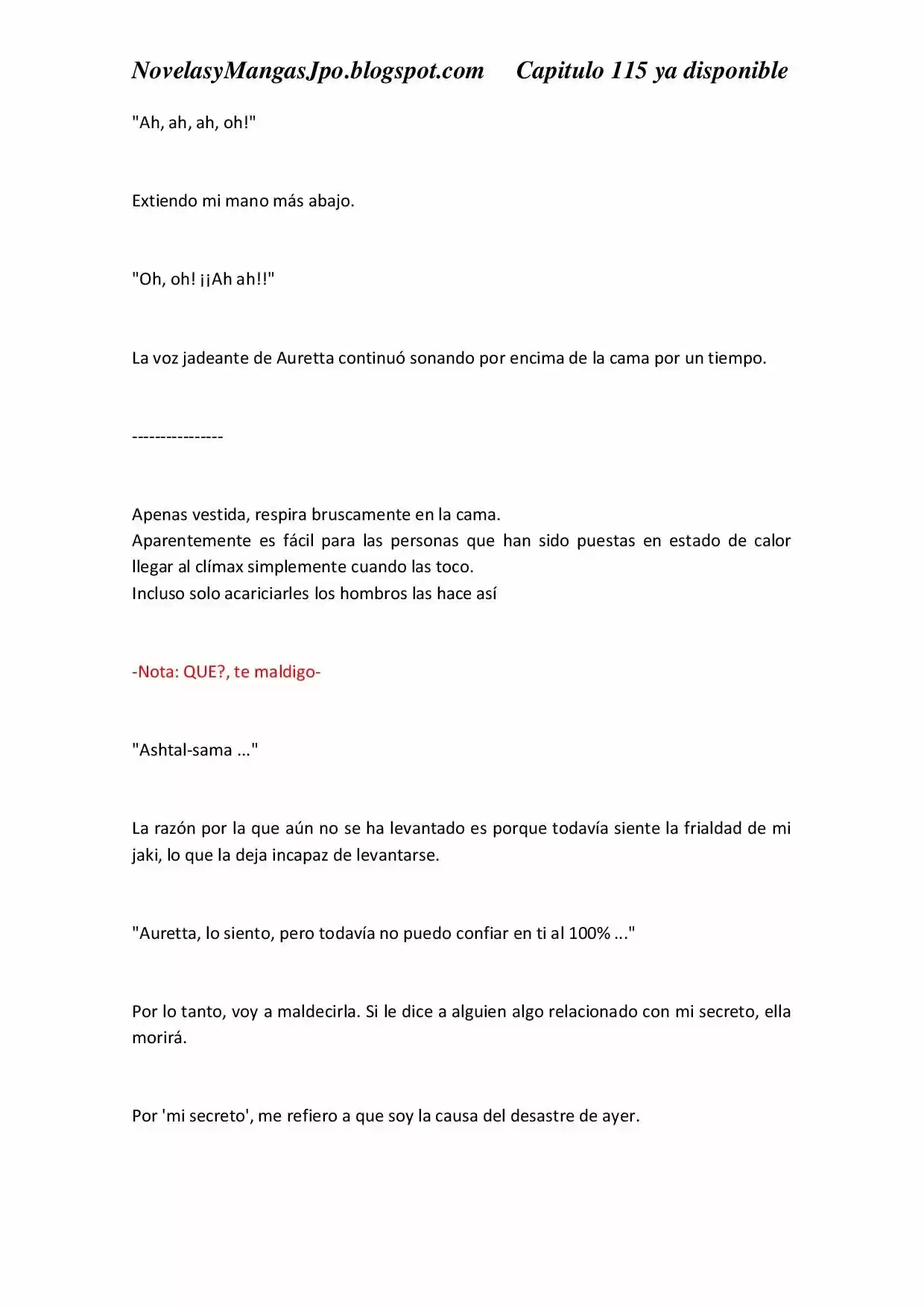 Evil God (Novela) - Capítulo 11 - Página 6 - LectorTMOo