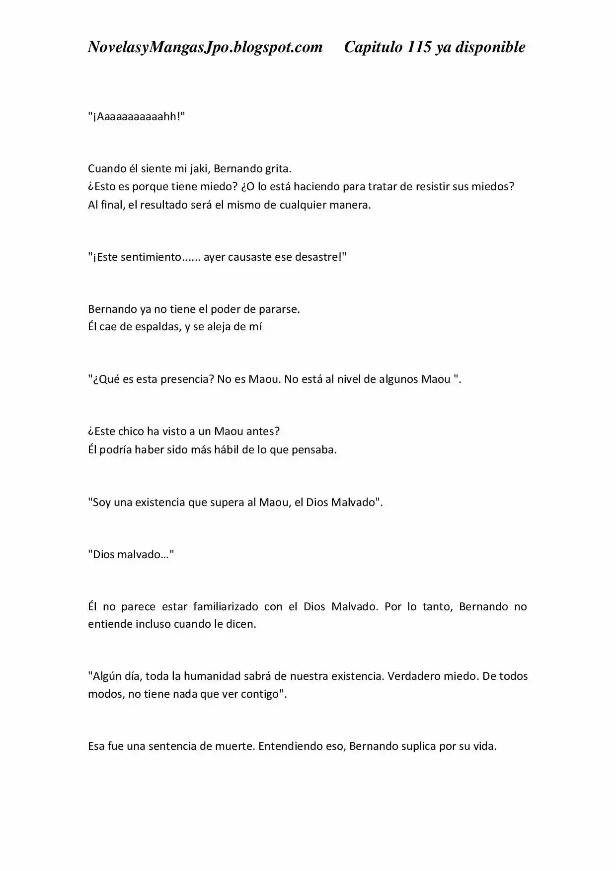 Evil God (Novela) - Capítulo 11 - Página 12 - LectorTMOo