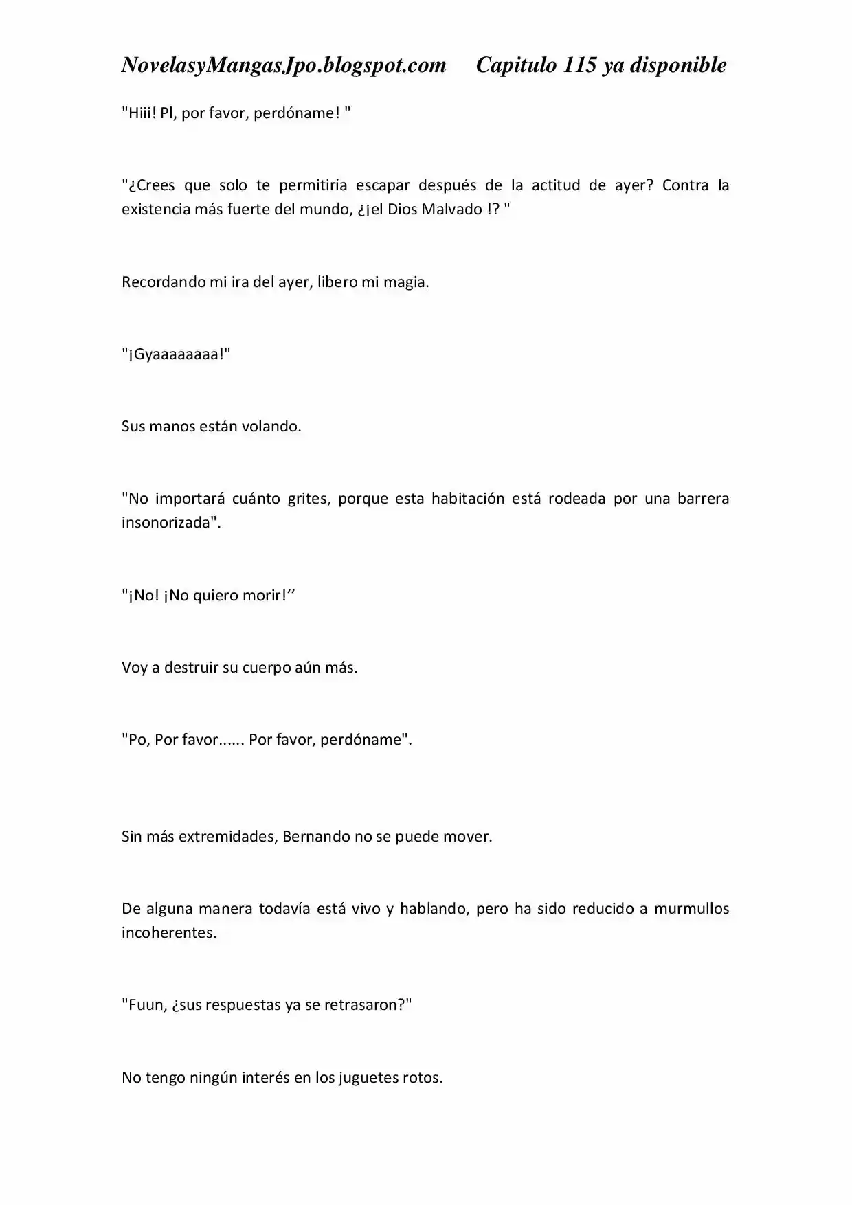 Evil God (Novela) - Capítulo 11 - Página 13 - LectorTMOo