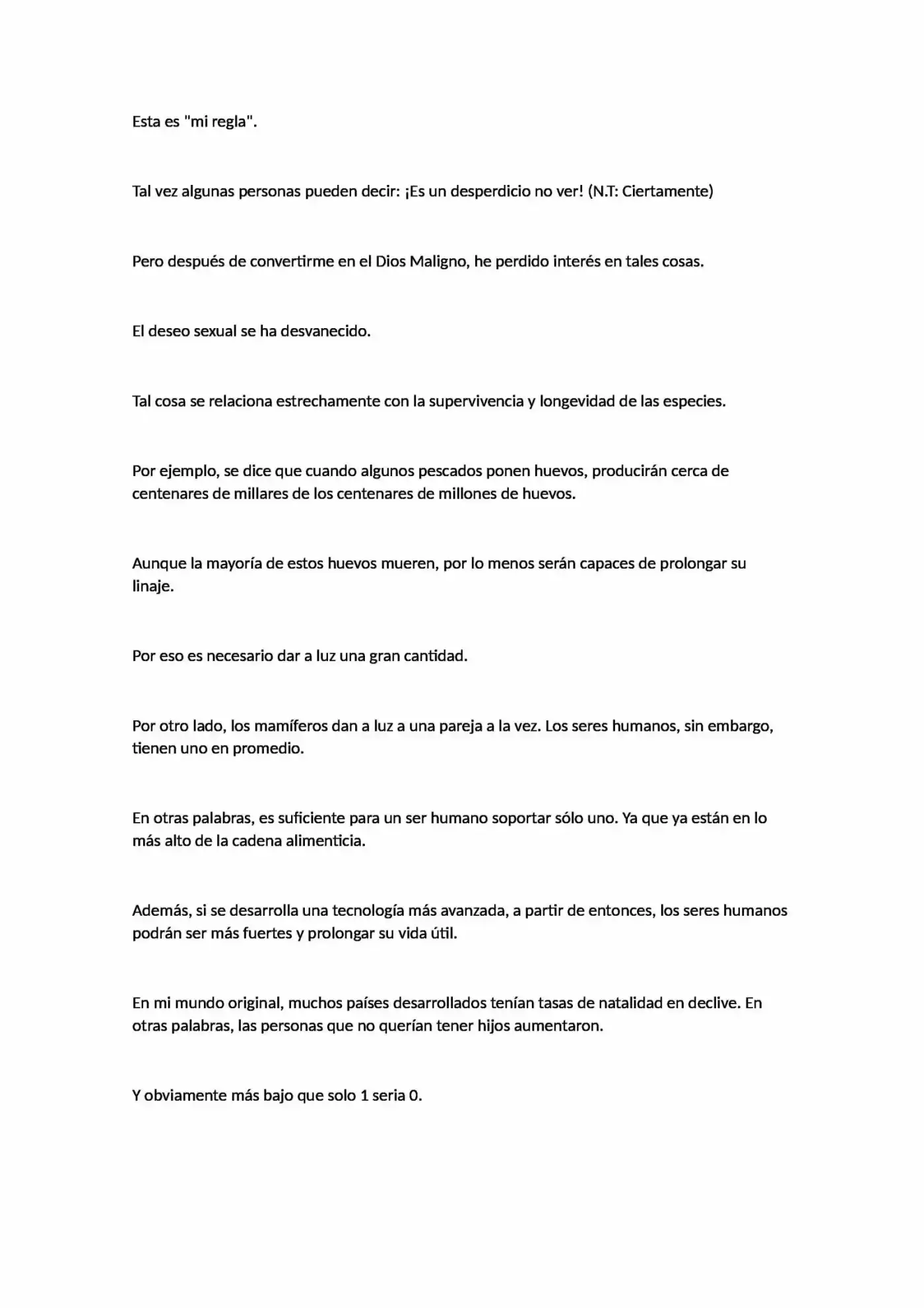 Evil God (Novela) - Capítulo 2 - Página 2 - LectorTMOo