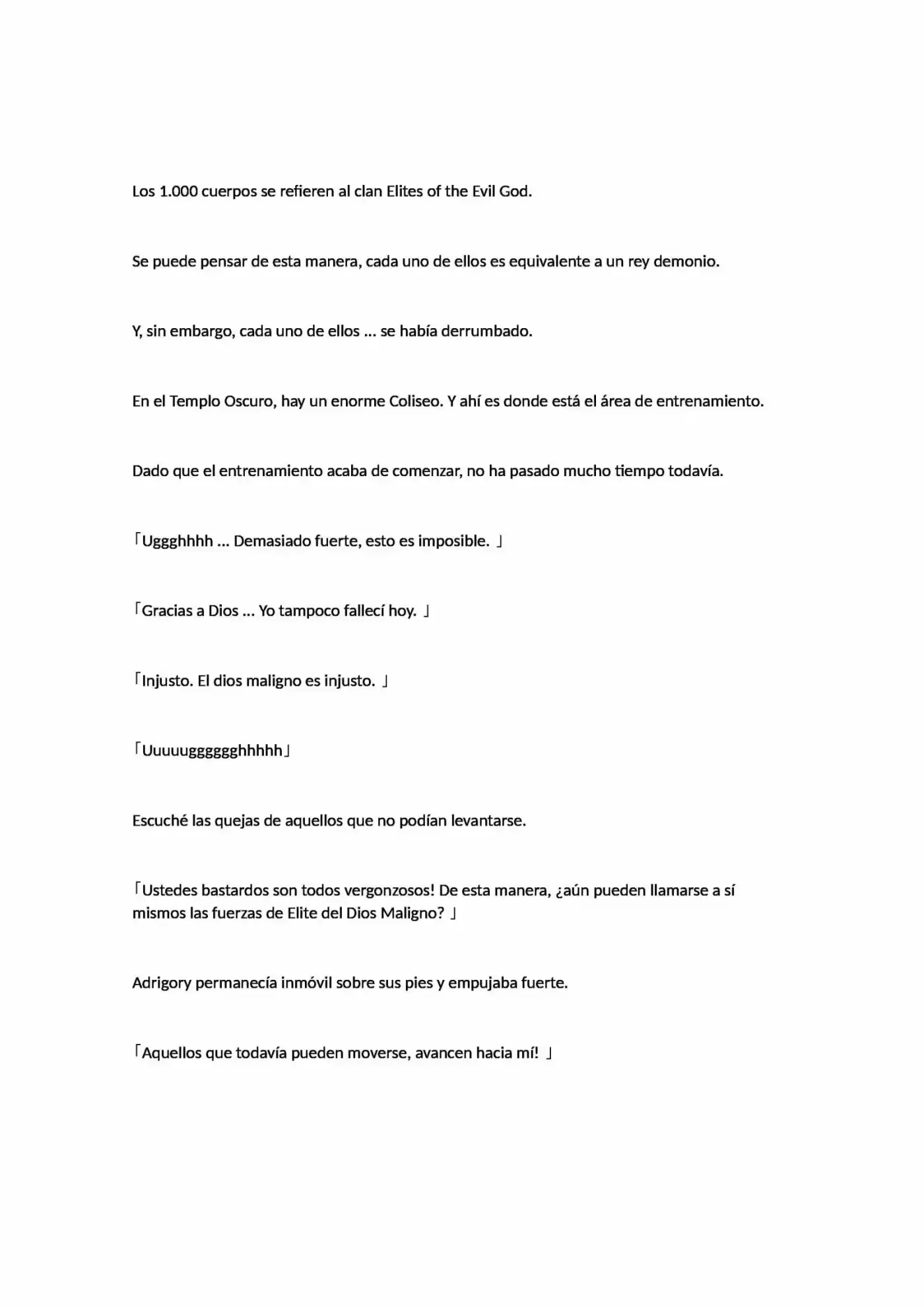 Evil God (Novela) - Capítulo 2 - Página 6 - LectorTMOo