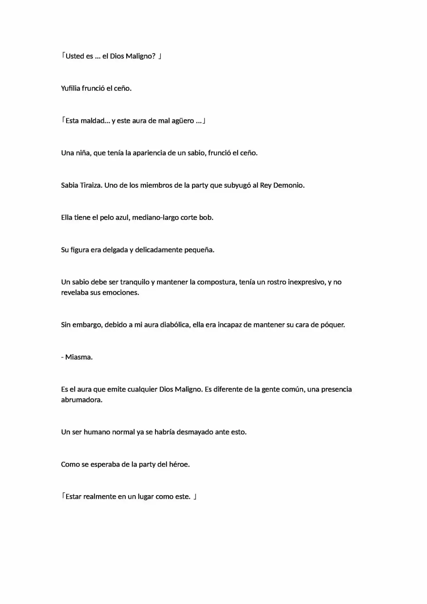 Evil God (Novela) - Capítulo 3 - Página 2 - LectorTMOo