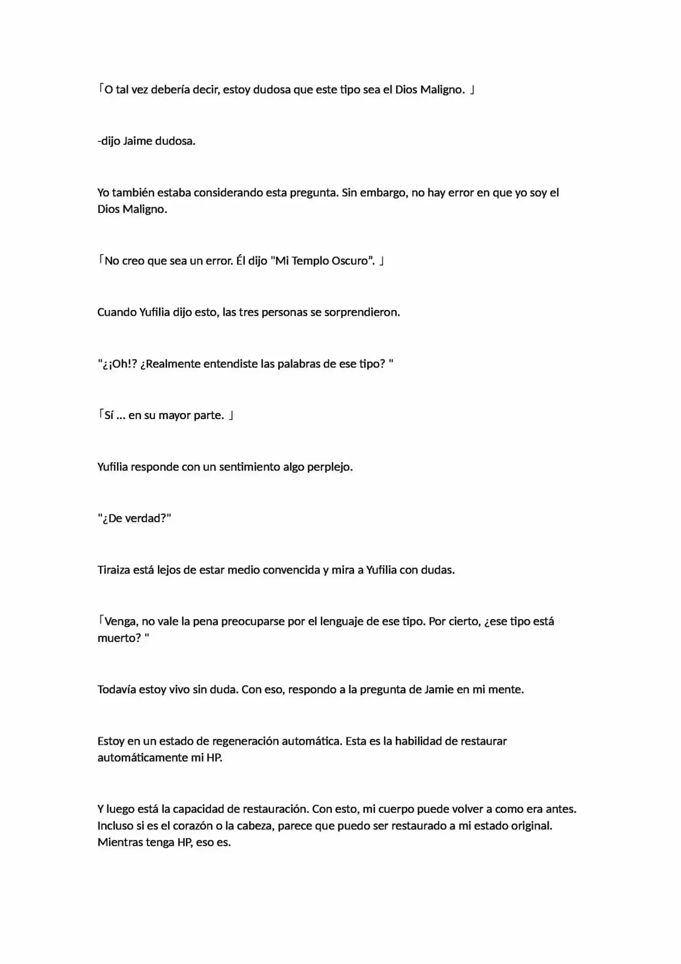 Evil God (Novela) - Capítulo 3 - Página 7 - LectorTMOo