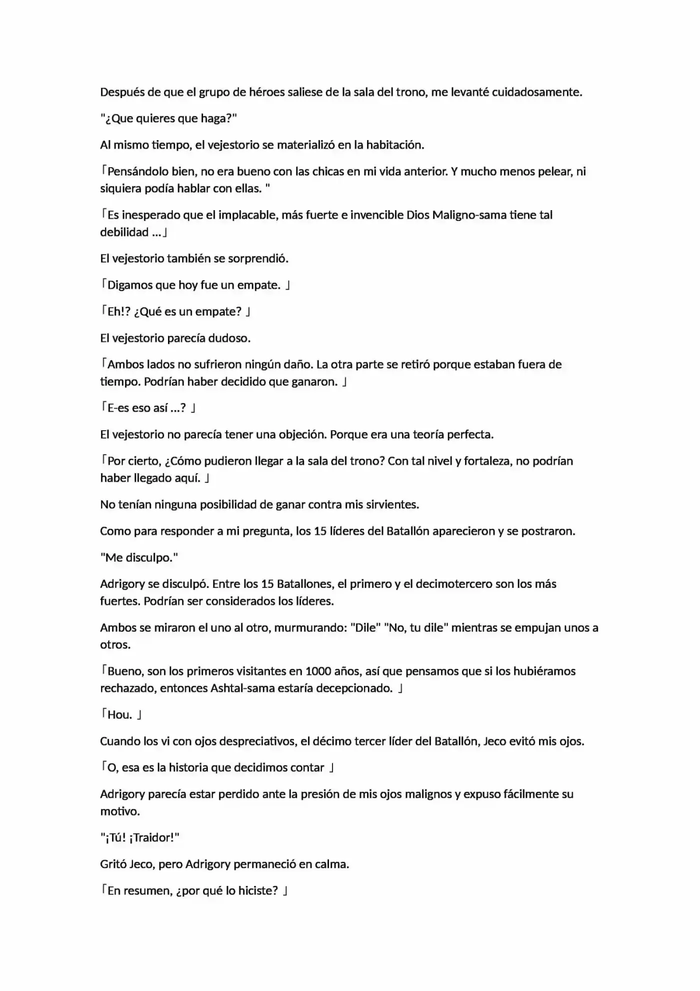 Evil God (Novela) - Capítulo 4 - Página 1 - LectorTMOo