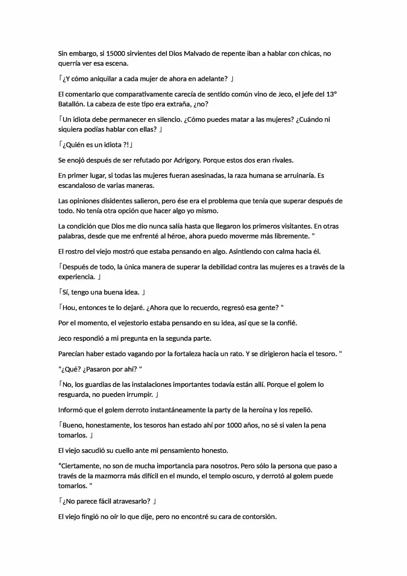 Evil God (Novela) - Capítulo 4 - Página 3 - LectorTMOo