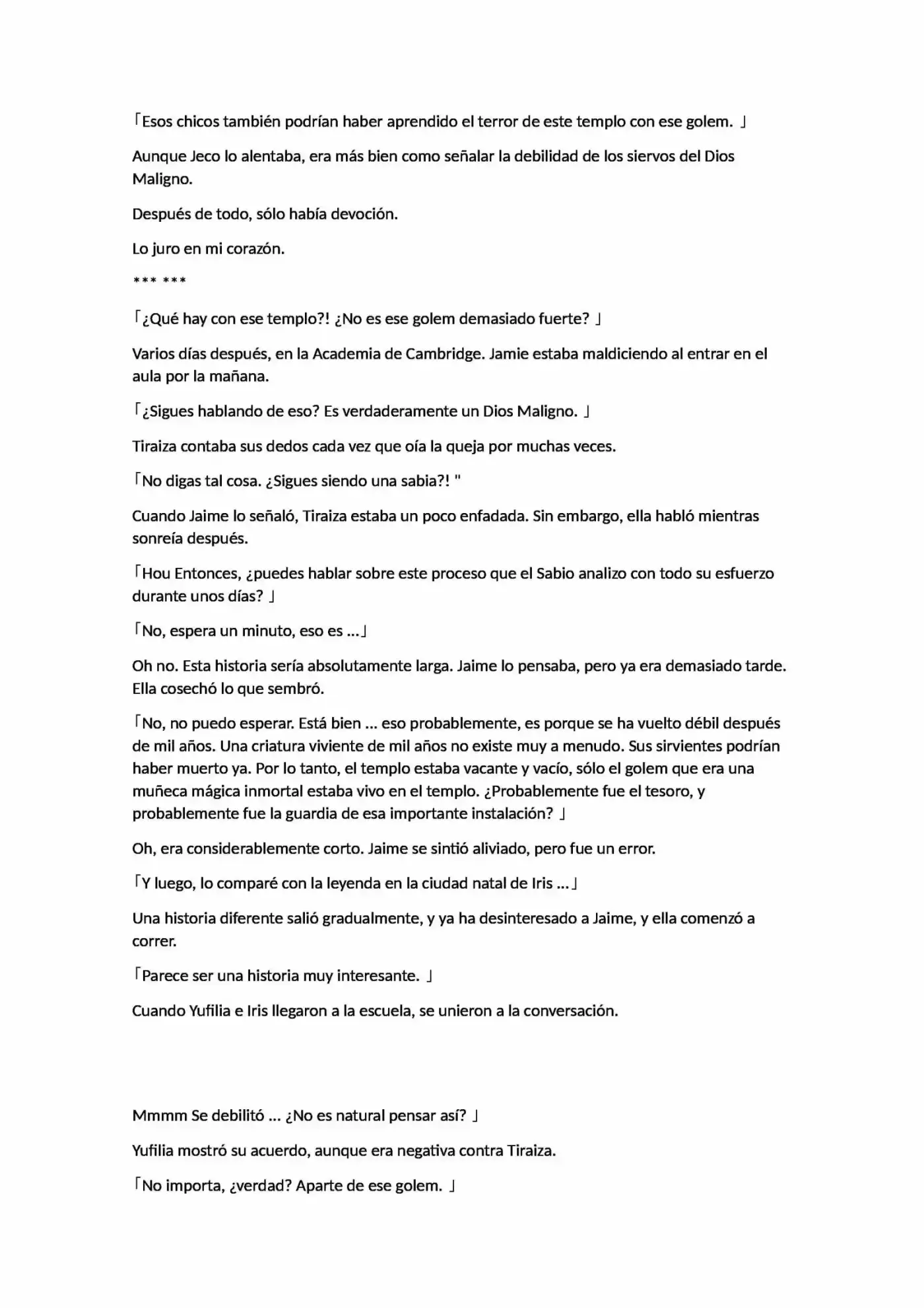 Evil God (Novela) - Capítulo 4 - Página 4 - LectorTMOo