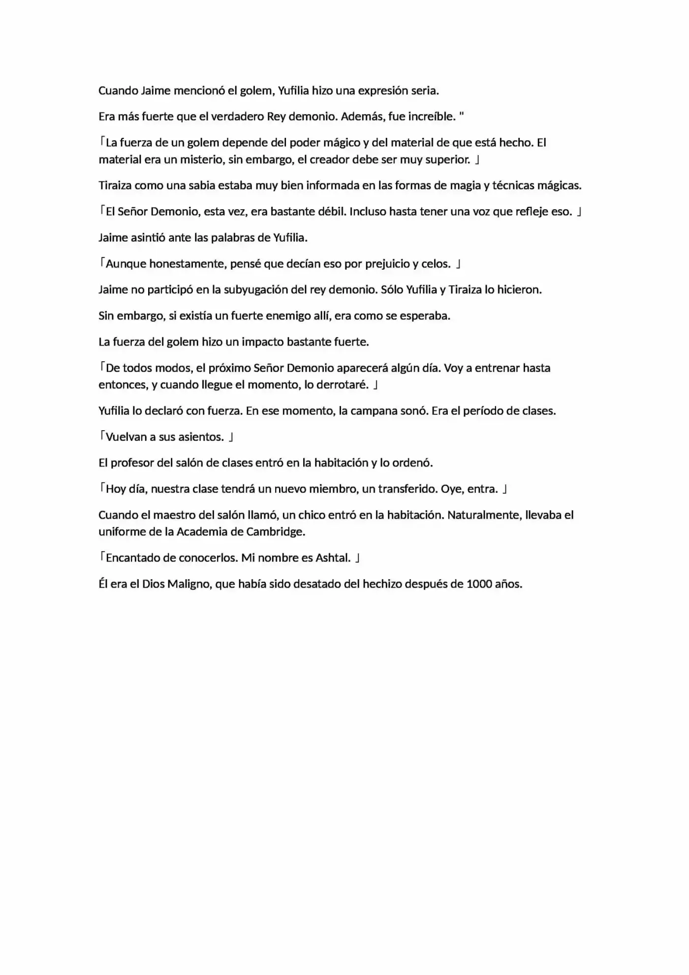 Evil God (Novela) - Capítulo 4 - Página 5 - LectorTMOo