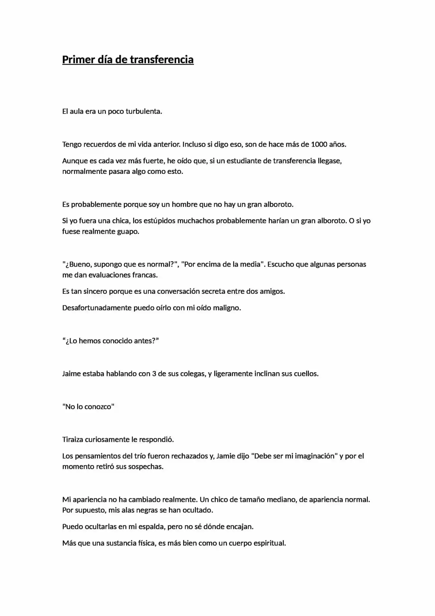 Evil God (Novela) - Capítulo 5 - Página 1 - LectorTMOo