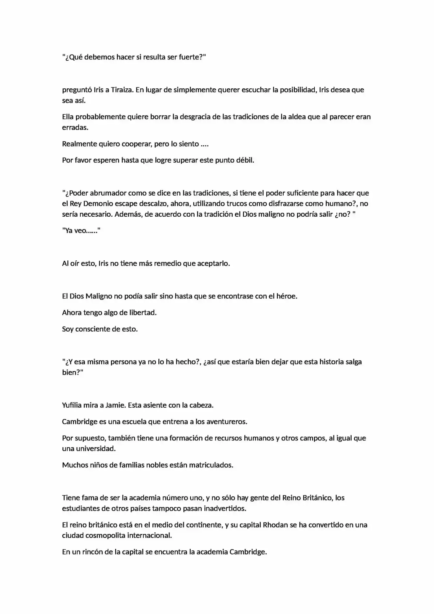 Evil God (Novela) - Capítulo 5 - Página 5 - LectorTMOo