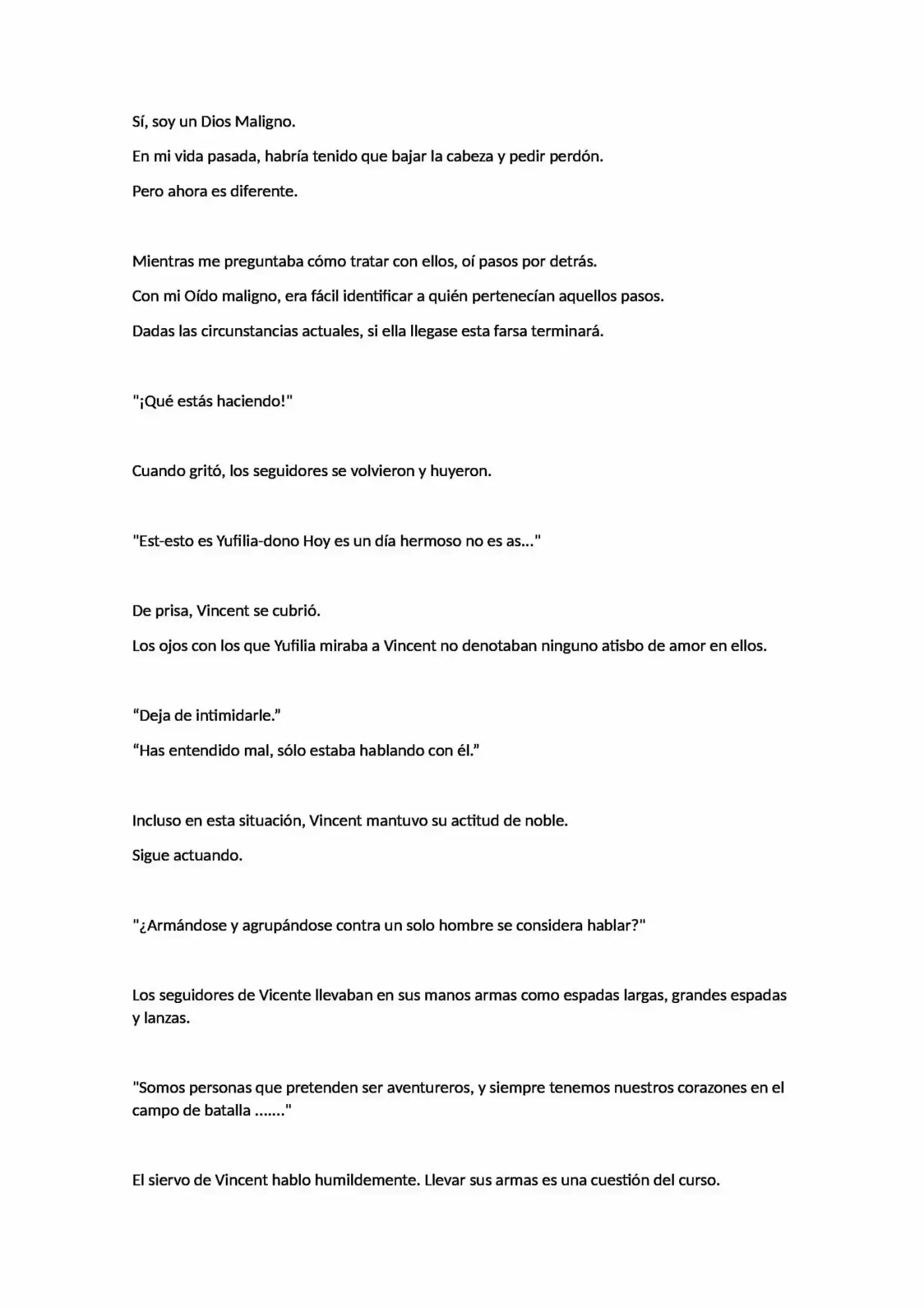 Evil God (Novela) - Capítulo 6 - Página 6 - LectorTMOo