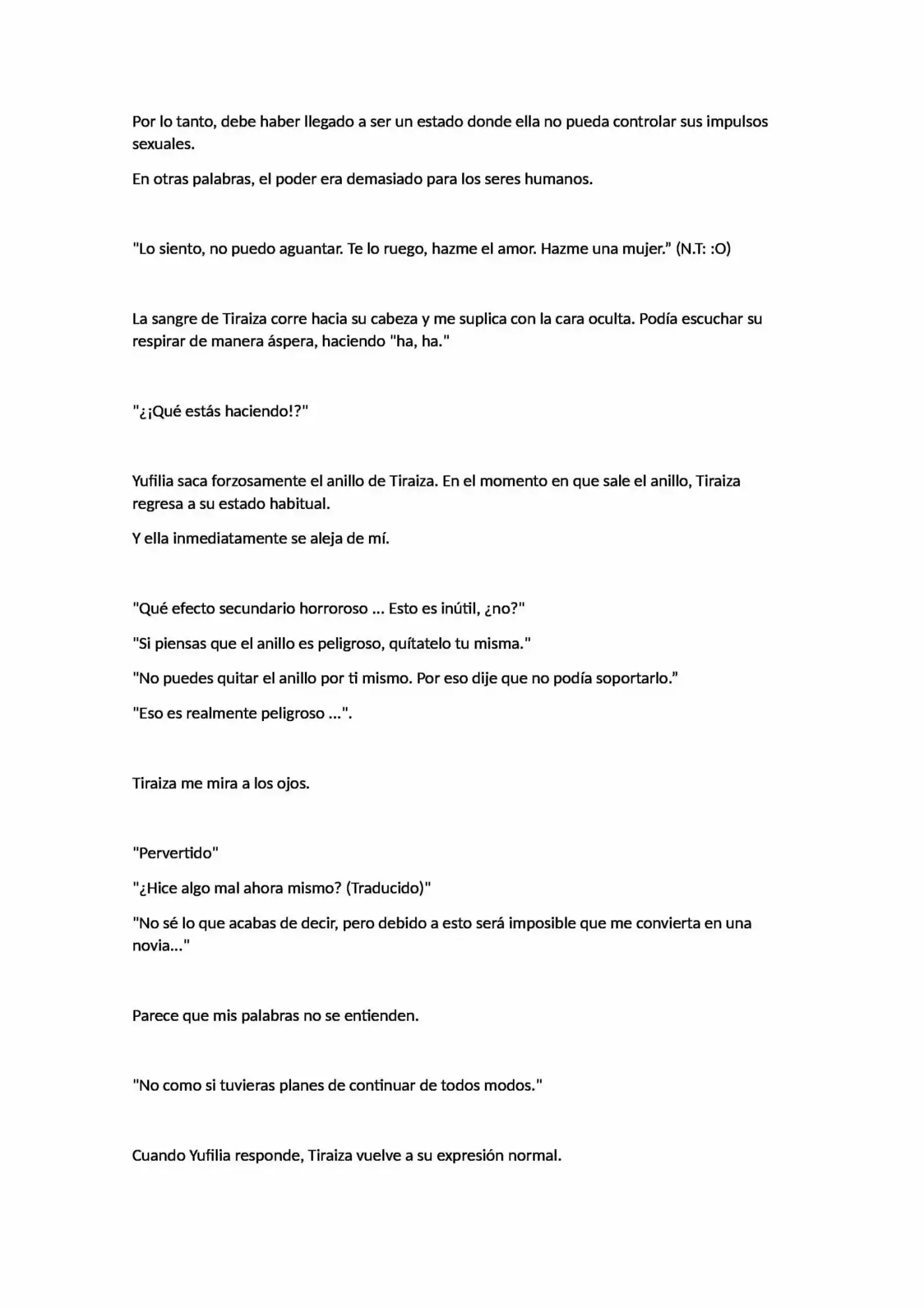 Evil God (Novela) - Capítulo 7 - Página 5 - LectorTMOo