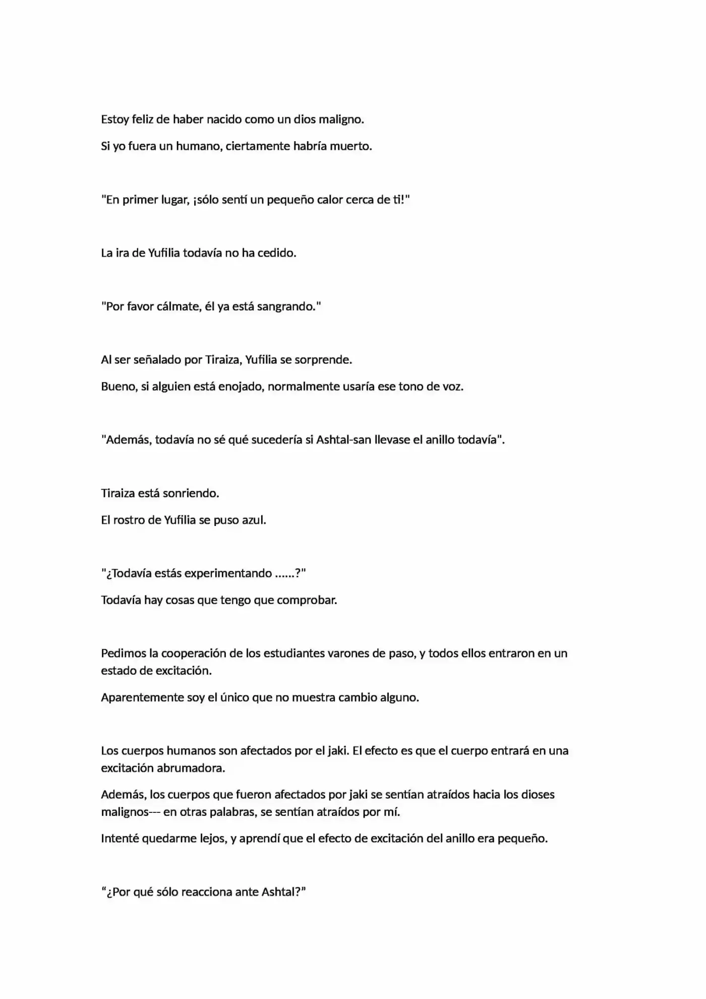 Evil God (Novela) - Capítulo 7 - Página 9 - LectorTMOo