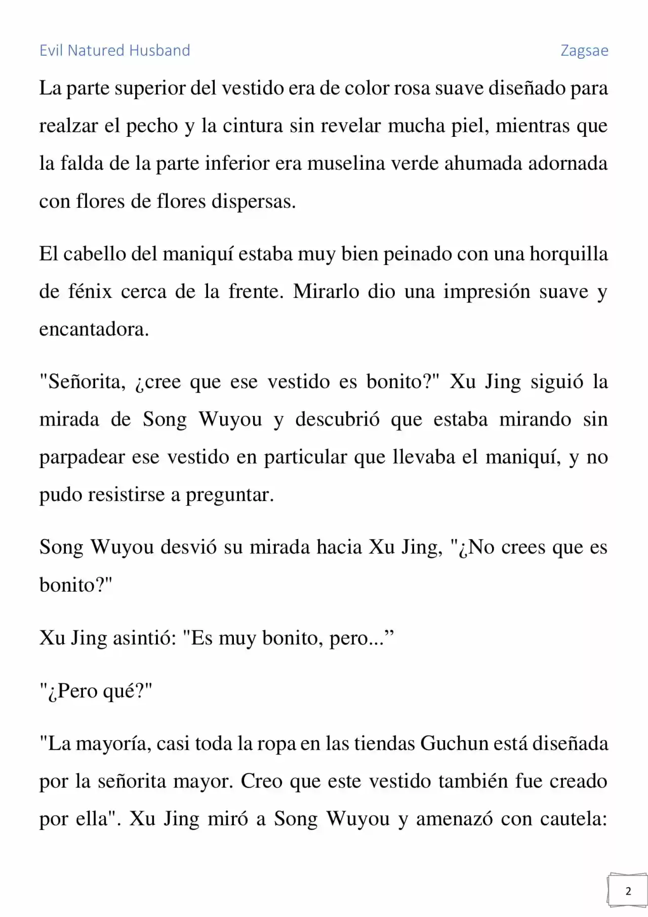 Evil Natured Husband (Novela) - Capítulo 13 - Página 2 - LectorTMOo