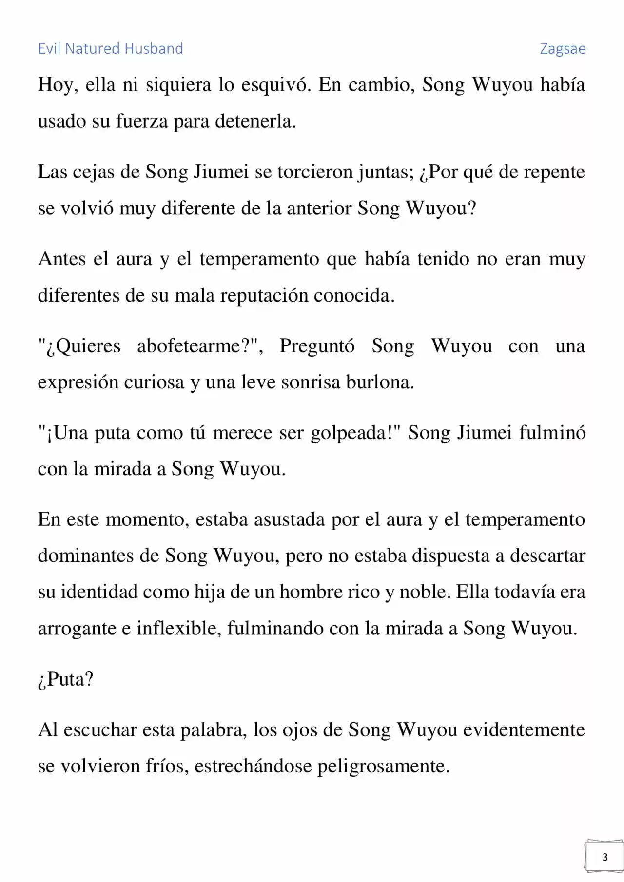 Evil Natured Husband (Novela) - Capítulo 15 - Página 3 - LectorTMOo