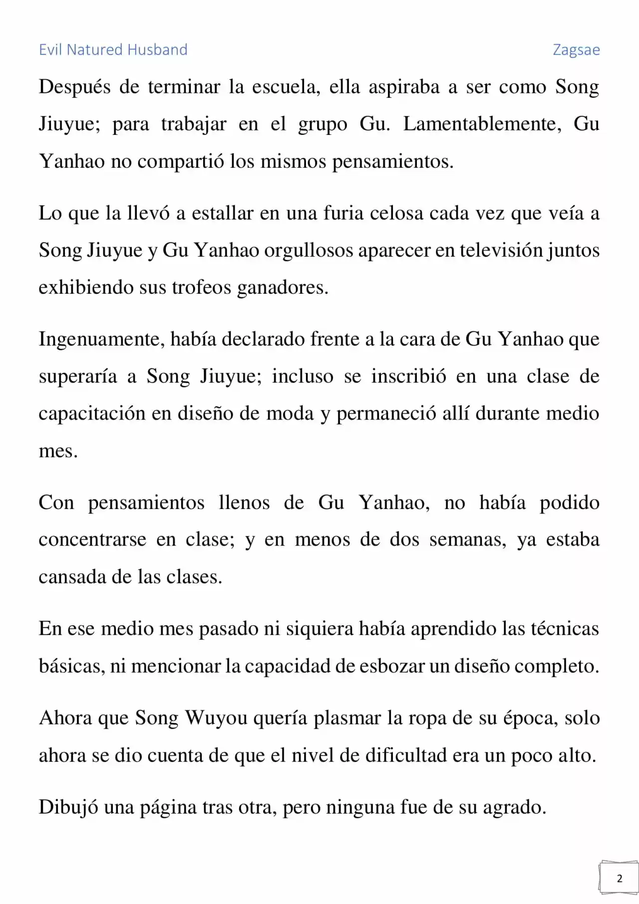 Evil Natured Husband (Novela) - Capítulo 23 - Página 2 - LectorTMOo