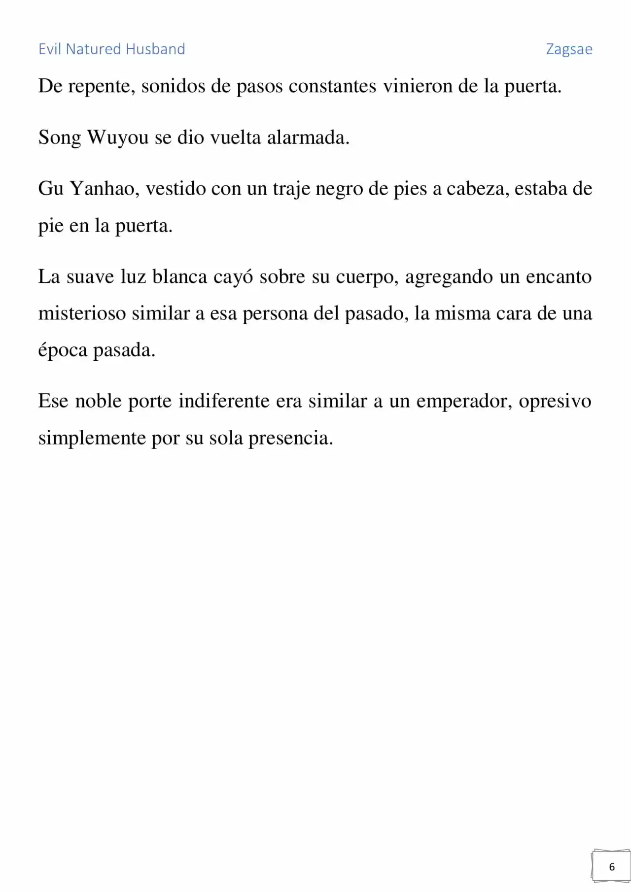 Evil Natured Husband (Novela) - Capítulo 23 - Página 6 - LectorTMOo