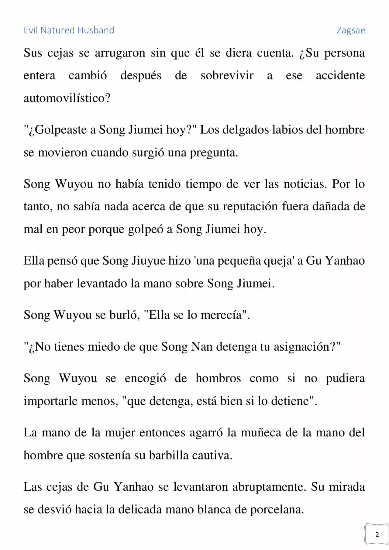 Evil Natured Husband (Novela) - Capítulo 25 - Página 2 - LectorTMOo