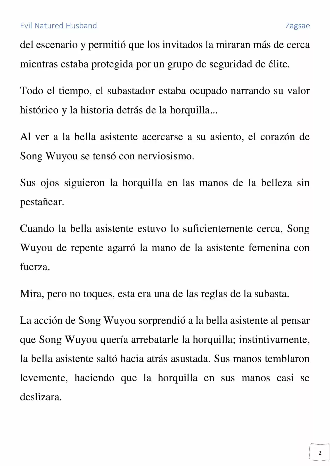 Evil Natured Husband (Novela) - Capítulo 29 - Página 2 - LectorTMOo