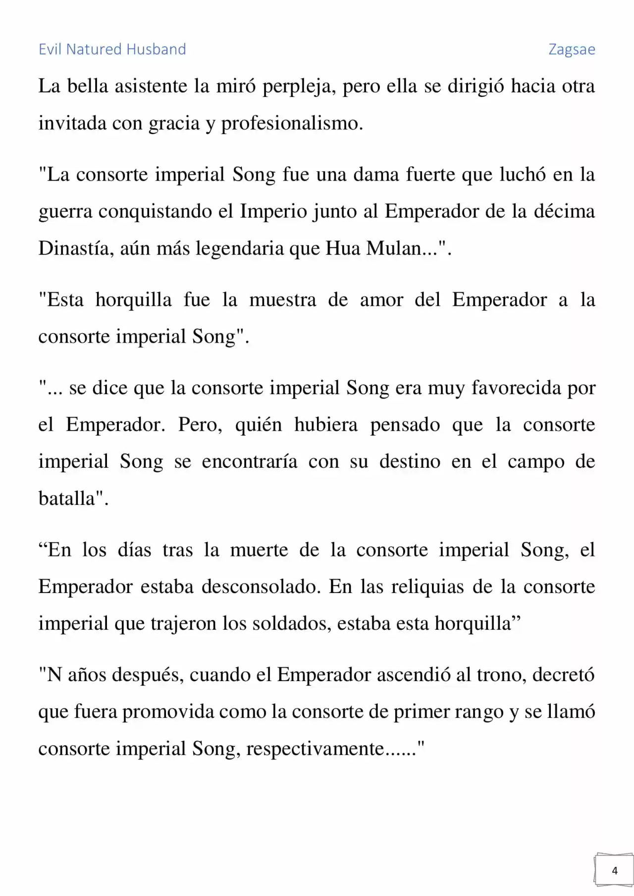 Evil Natured Husband (Novela) - Capítulo 29 - Página 4 - LectorTMOo