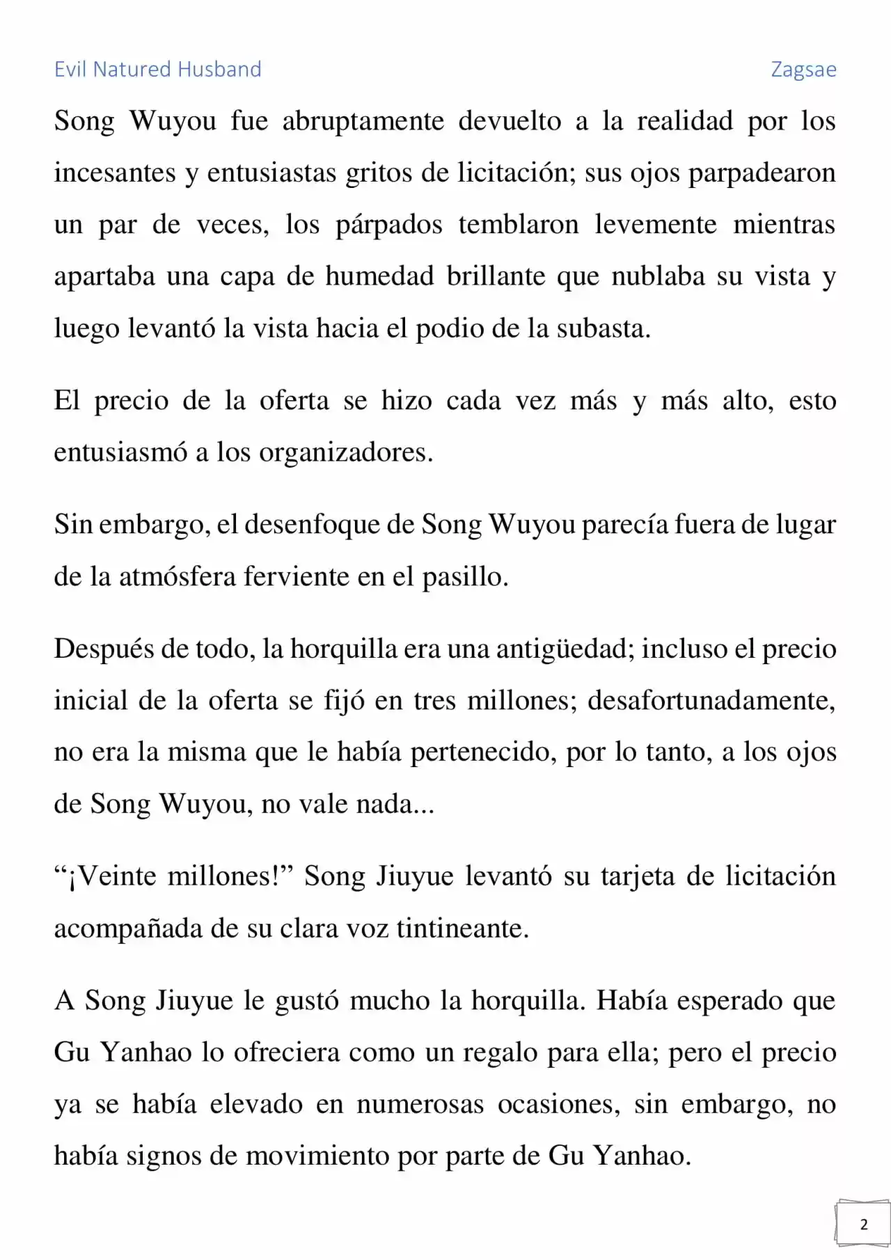 Evil Natured Husband (Novela) - Capítulo 30 - Página 2 - LectorTMOo
