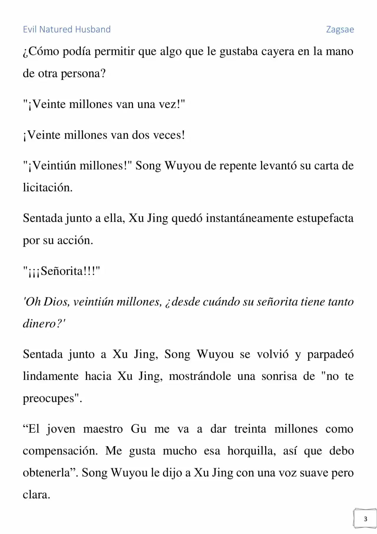 Evil Natured Husband (Novela) - Capítulo 30 - Página 3 - LectorTMOo