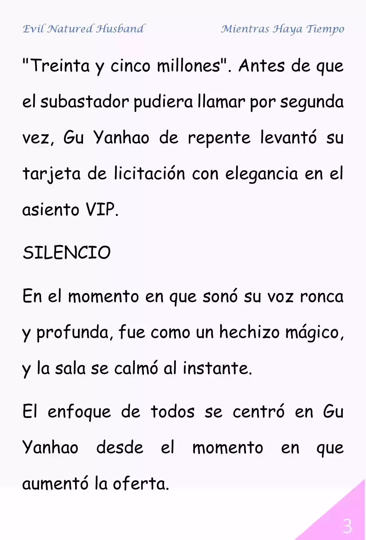 Evil Natured Husband (Novela) - Capítulo 31 - Página 3 - LectorTMOo
