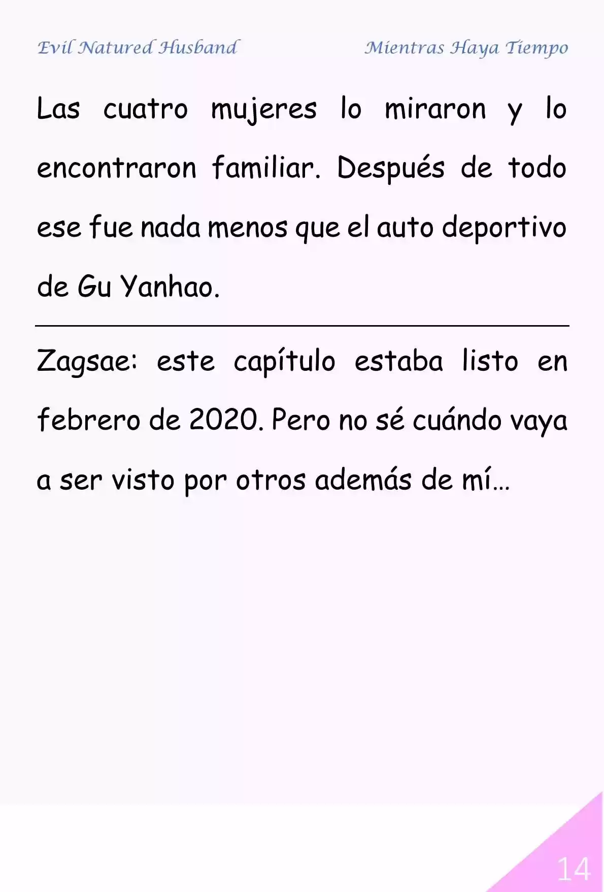 Evil Natured Husband (Novela) - Capítulo 31 - Página 14 - LectorTMOo