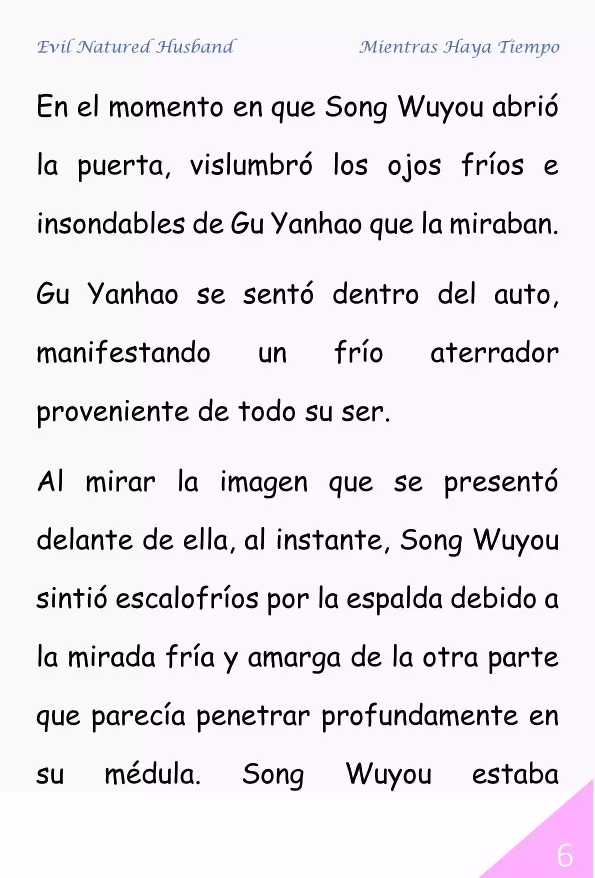 Evil Natured Husband (Novela) - Capítulo 32 - Página 6 - LectorTMOo