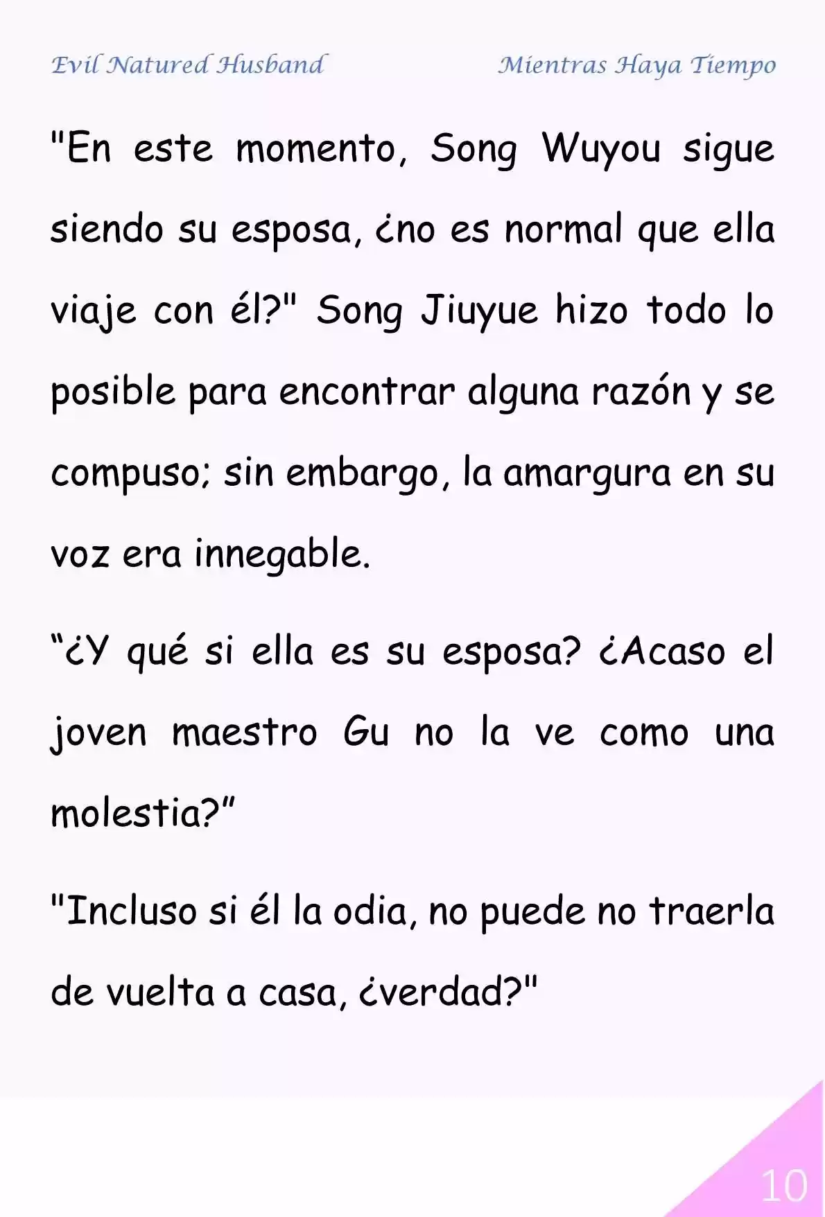 Evil Natured Husband (Novela) - Capítulo 32 - Página 10 - LectorTMOo