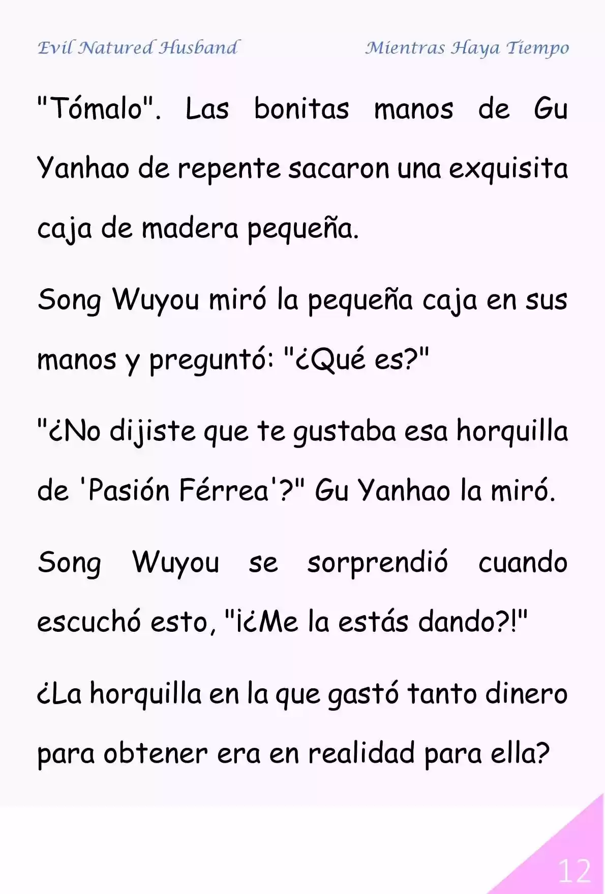 Evil Natured Husband (Novela) - Capítulo 33 - Página 12 - LectorTMOo