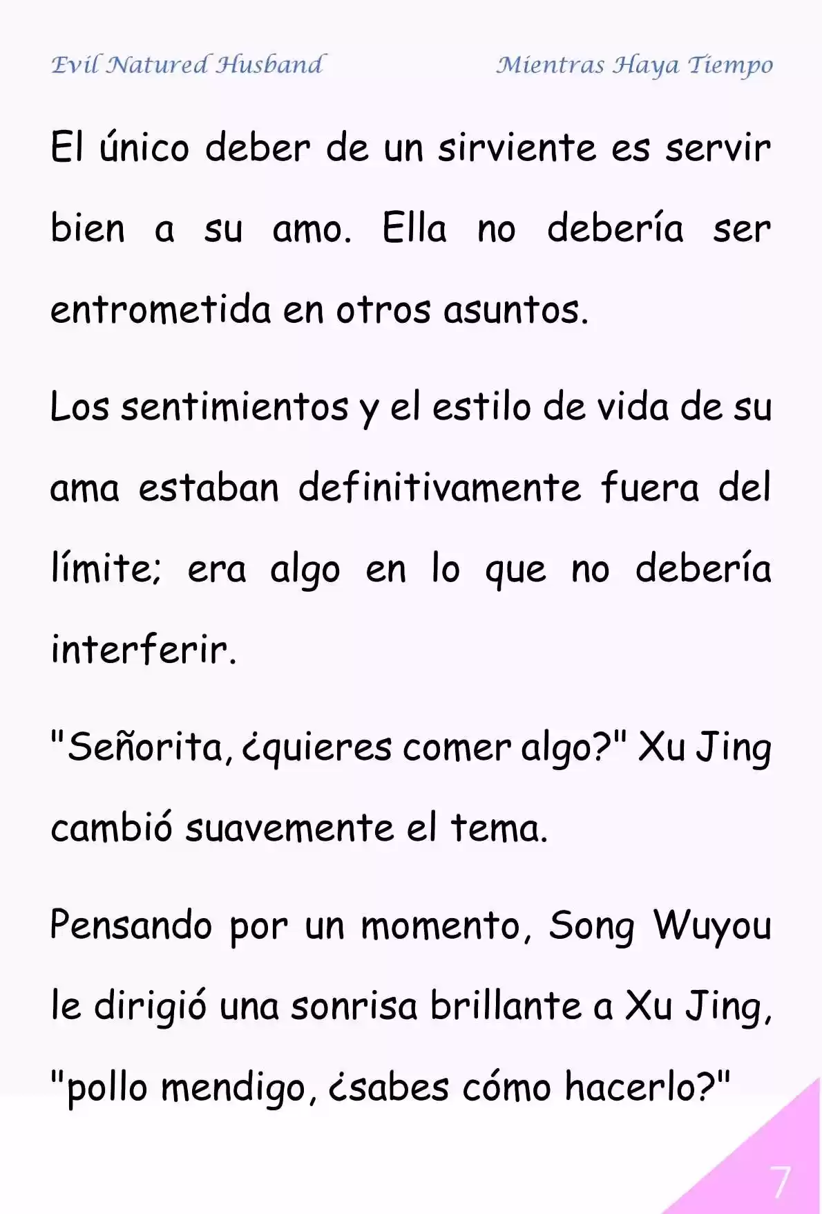 Evil Natured Husband (Novela) - Capítulo 35 - Página 7 - LectorTMOo