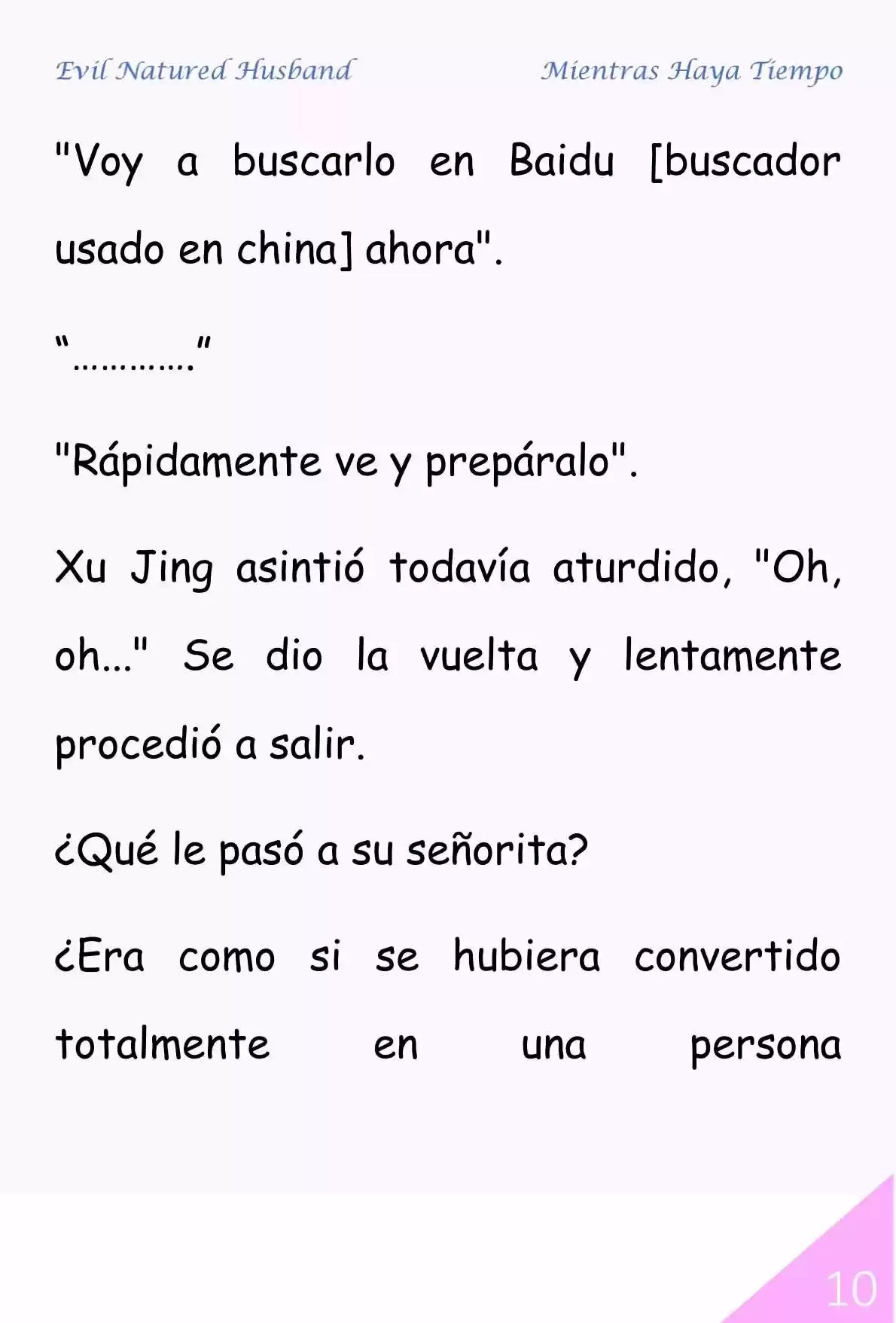 Evil Natured Husband (Novela) - Capítulo 35 - Página 10 - LectorTMOo
