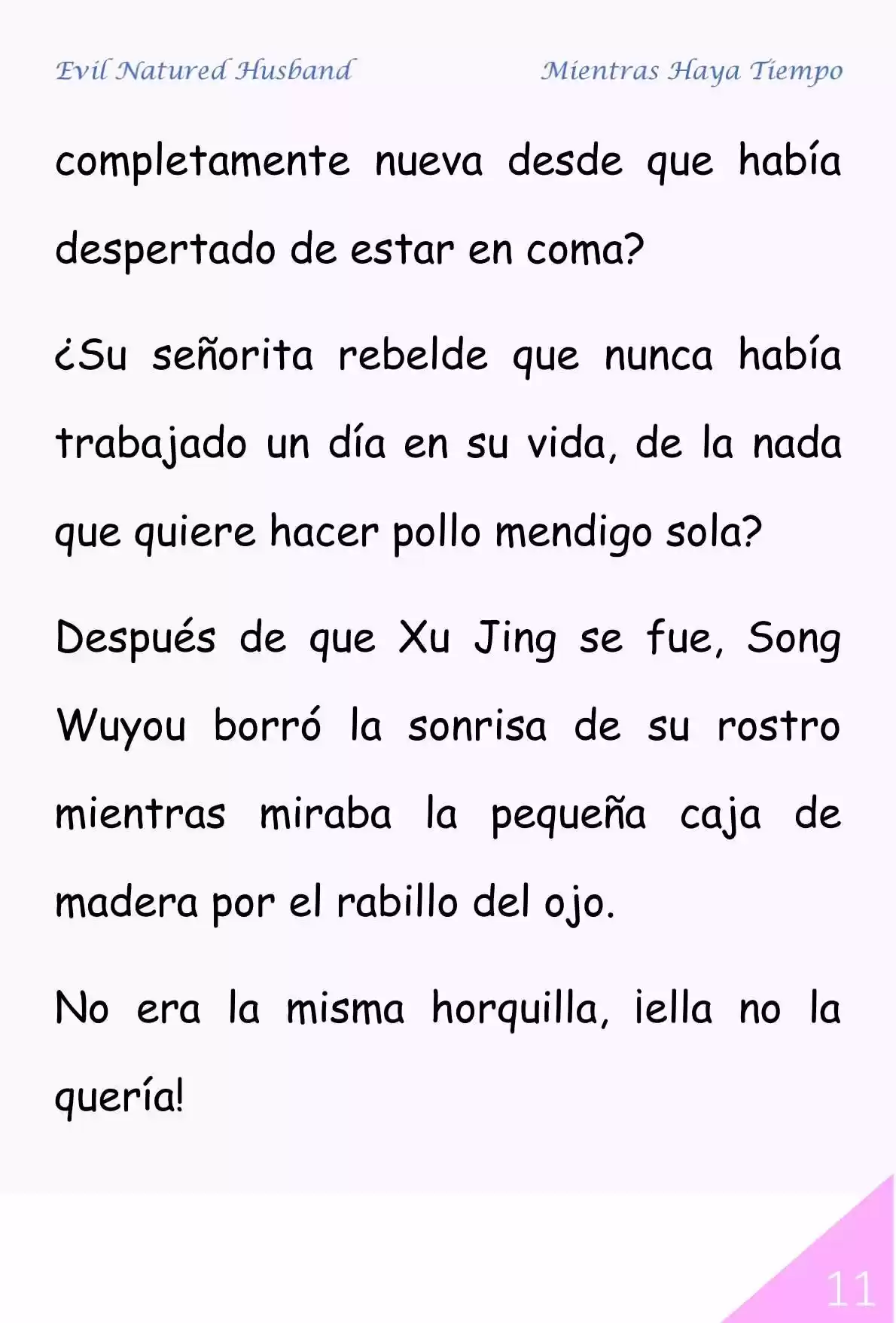 Evil Natured Husband (Novela) - Capítulo 35 - Página 11 - LectorTMOo