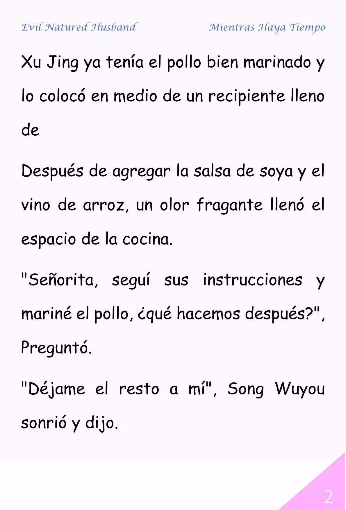 Evil Natured Husband (Novela) - Capítulo 36 - Página 2 - LectorTMOo