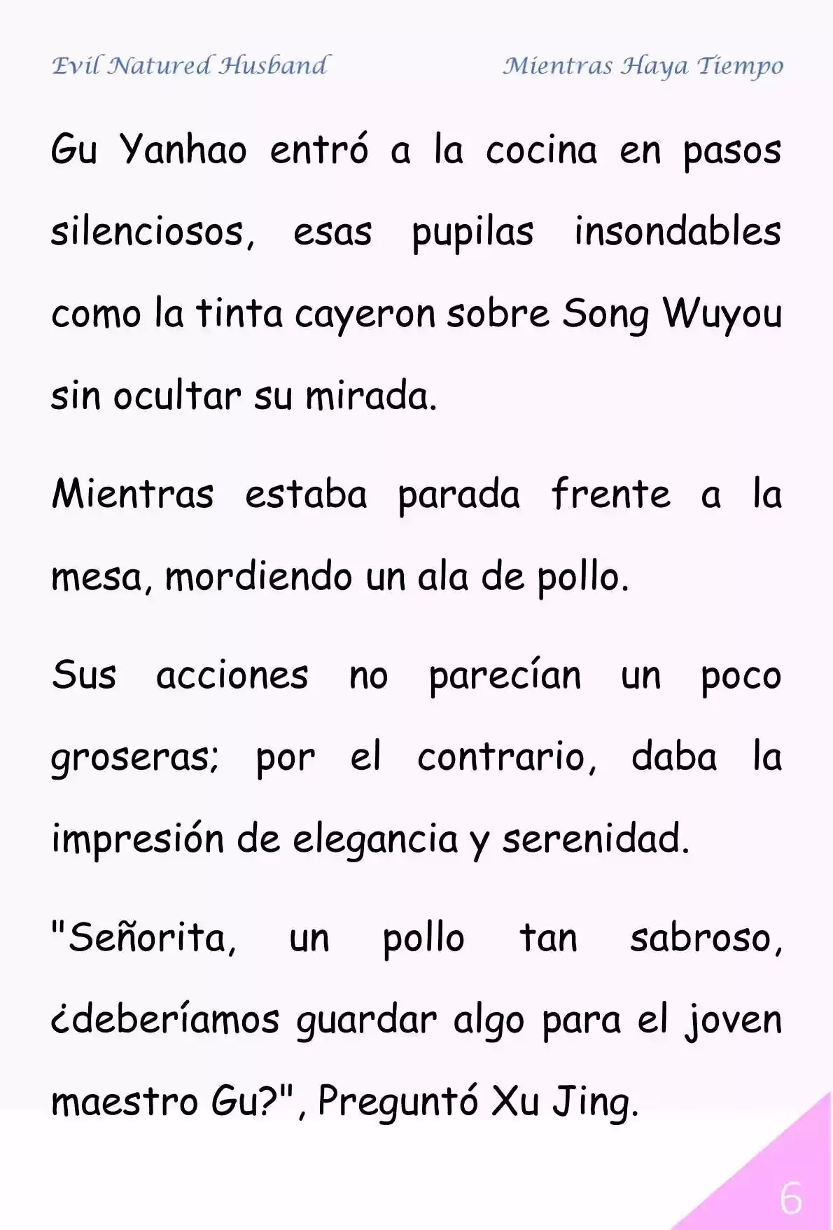 Evil Natured Husband (Novela) - Capítulo 37 - Página 6 - LectorTMOo