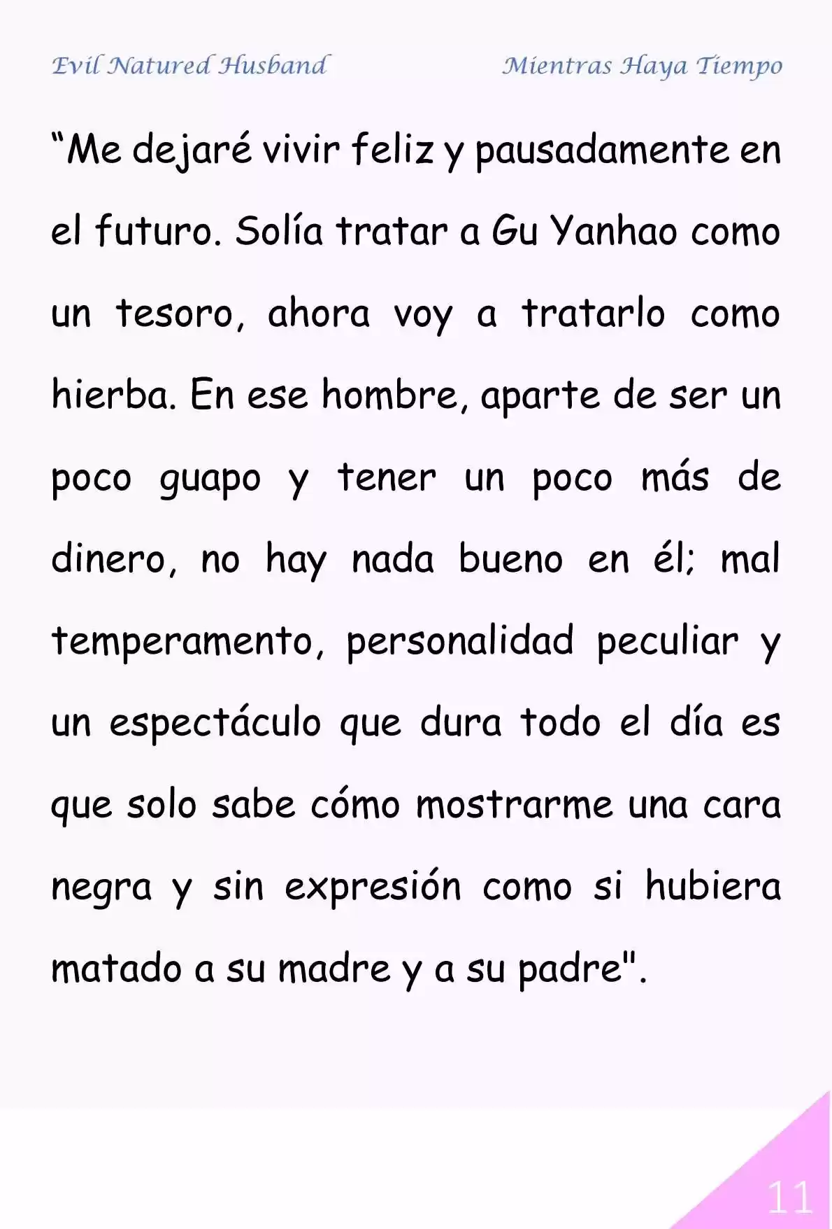Evil Natured Husband (Novela) - Capítulo 37 - Página 9 - LectorTMOo