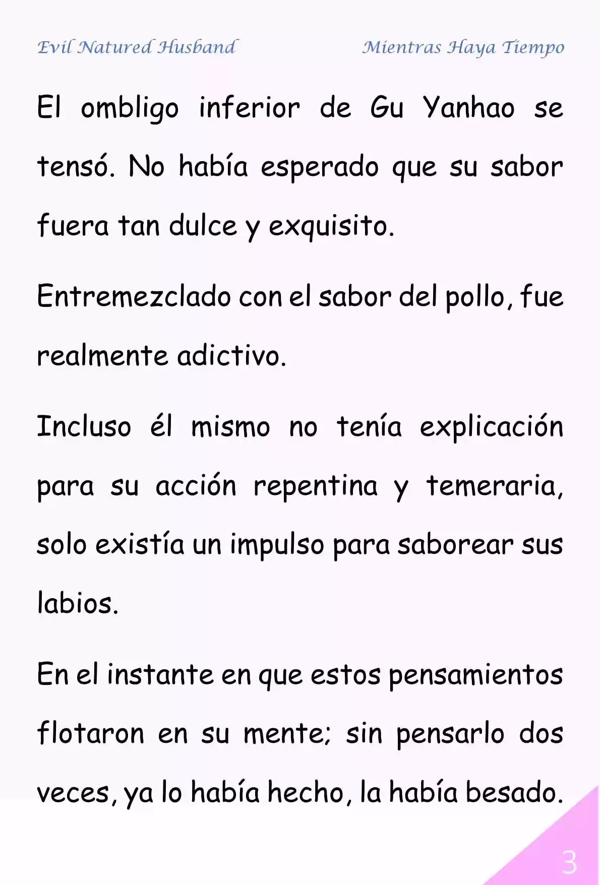 Evil Natured Husband (Novela) - Capítulo 39 - Página 3 - LectorTMOo