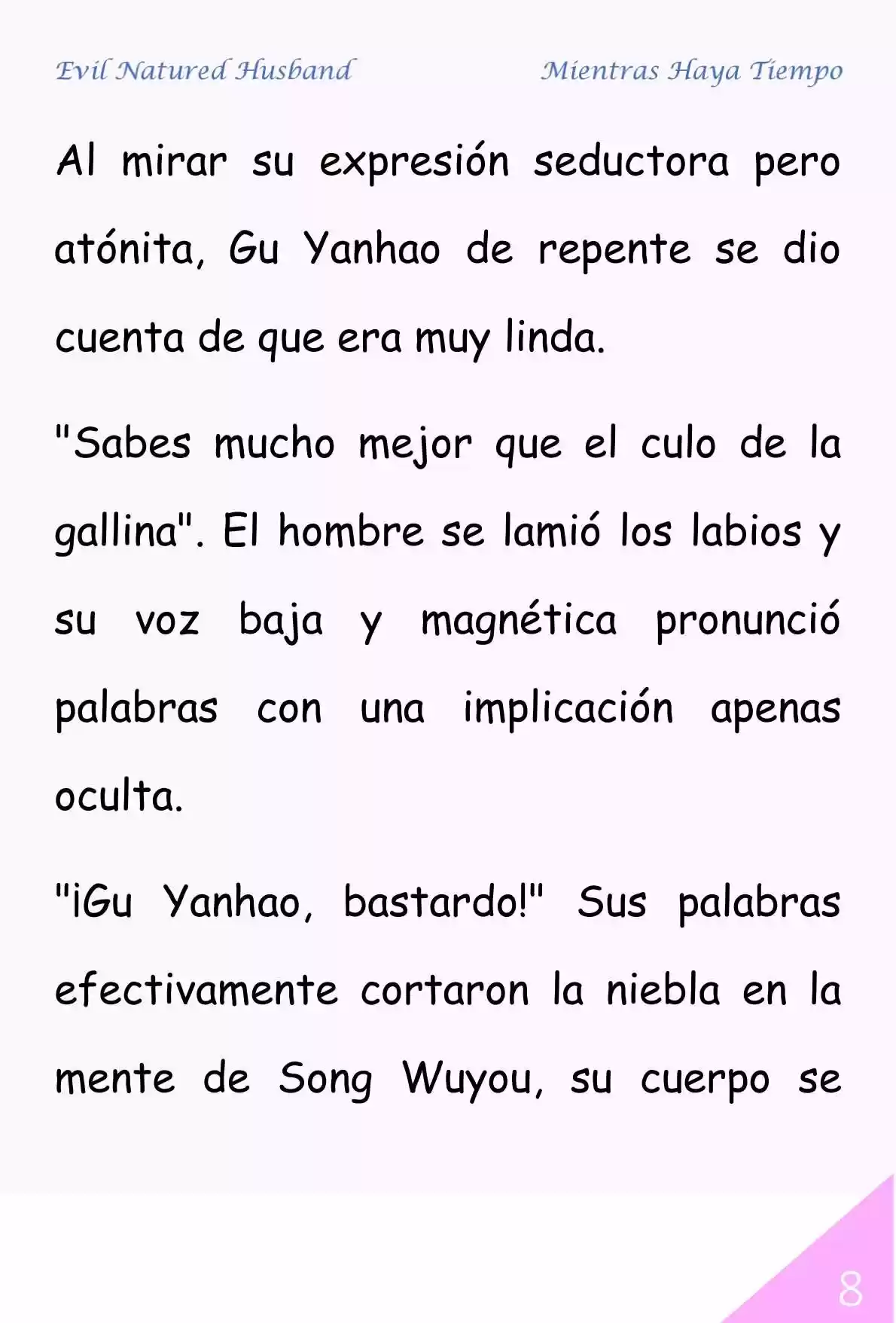 Evil Natured Husband (Novela) - Capítulo 39 - Página 7 - LectorTMOo