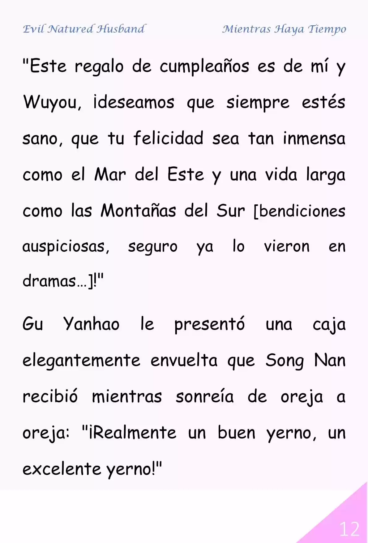 Evil Natured Husband (Novela) - Capítulo 40 - Página 6 - LectorTMOo