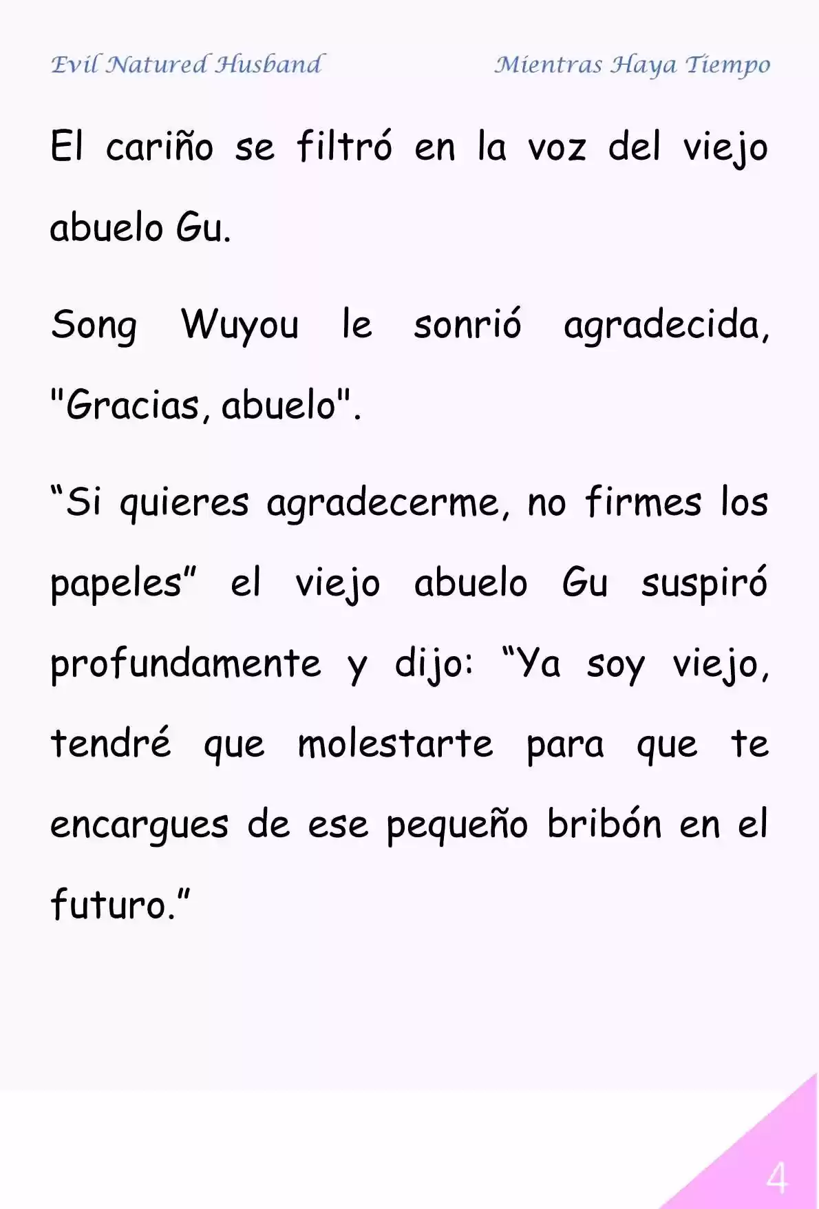 Evil Natured Husband (Novela) - Capítulo 42 - Página 4 - LectorTMOo