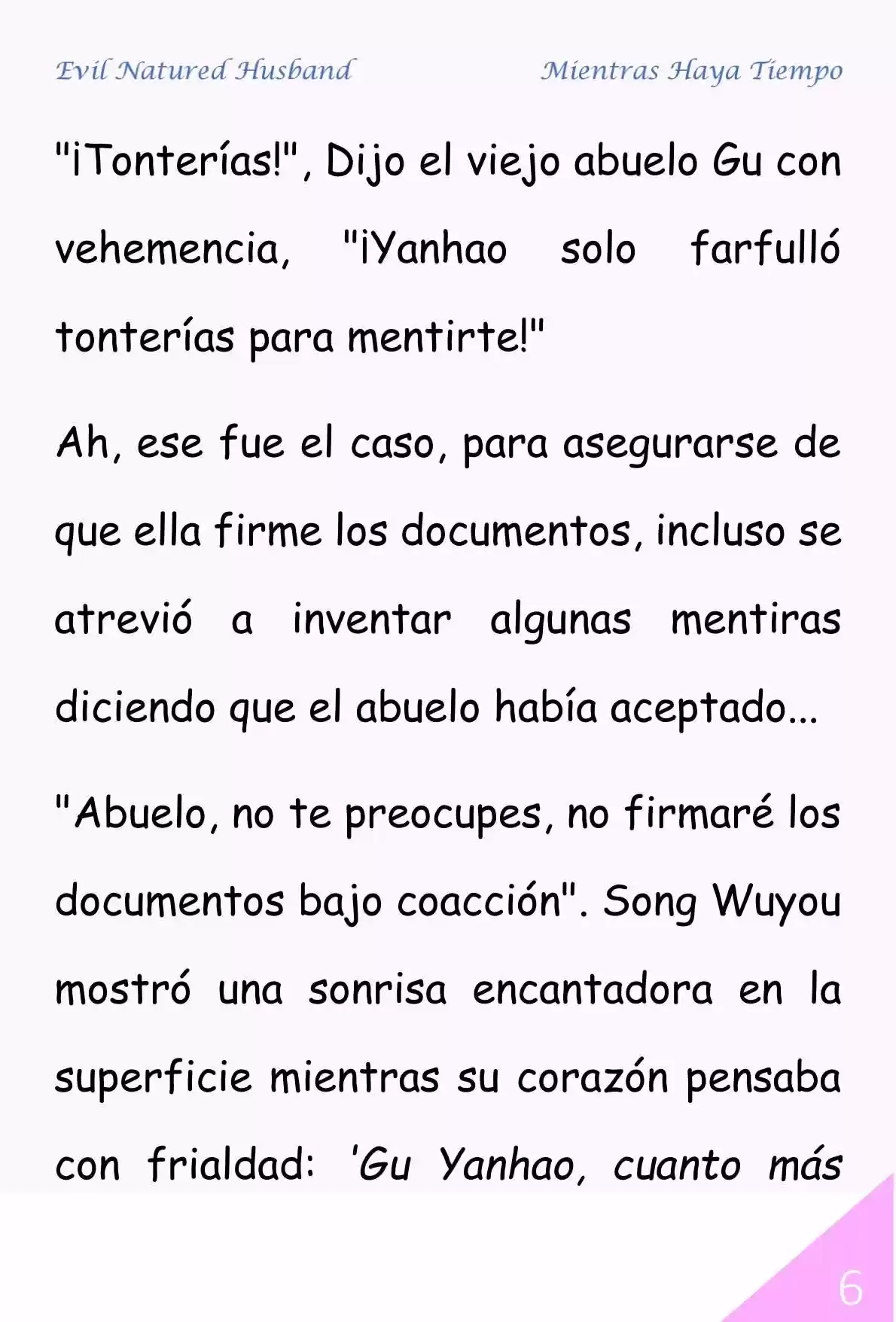 Evil Natured Husband (Novela) - Capítulo 42 - Página 6 - LectorTMOo