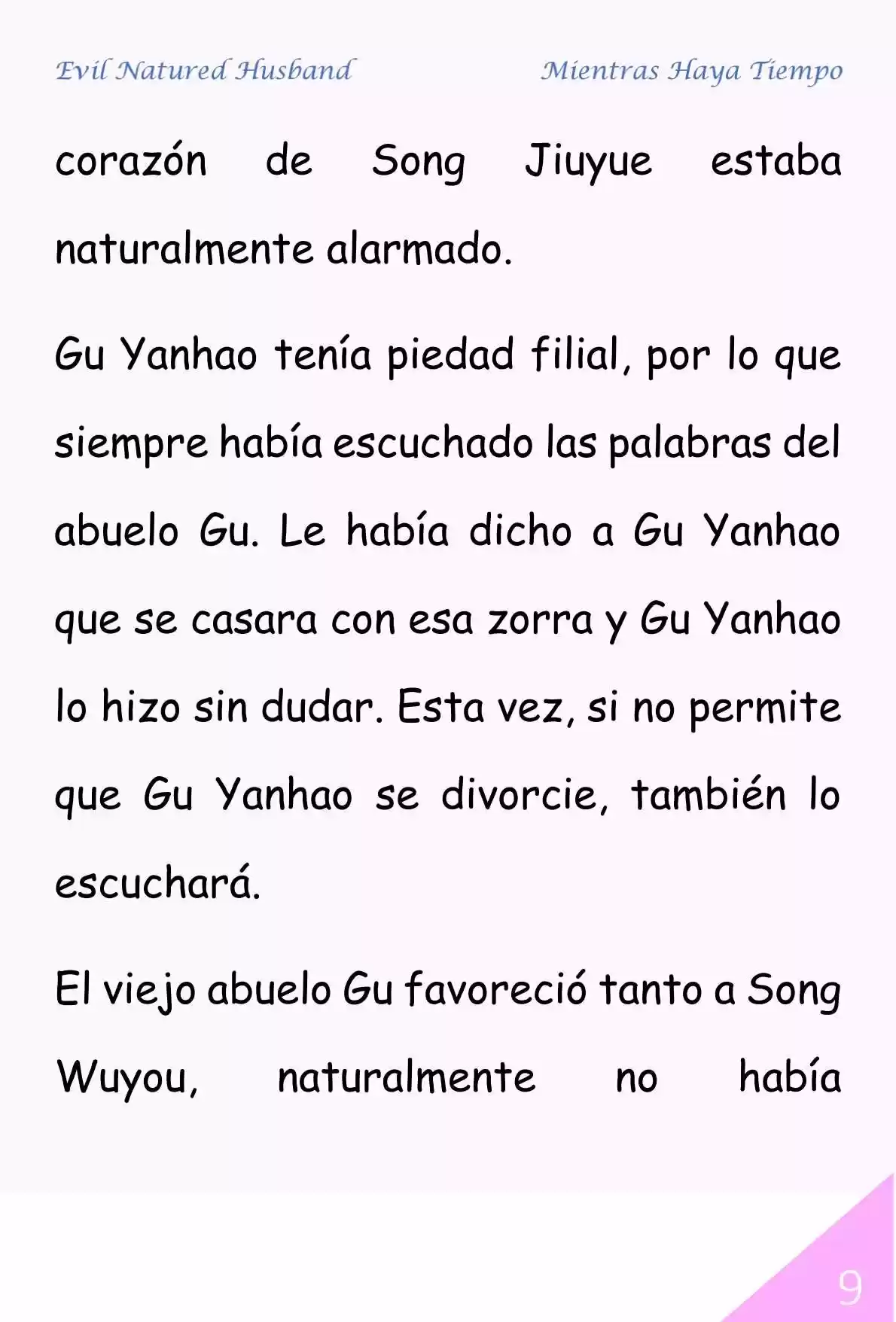 Evil Natured Husband (Novela) - Capítulo 42 - Página 9 - LectorTMOo
