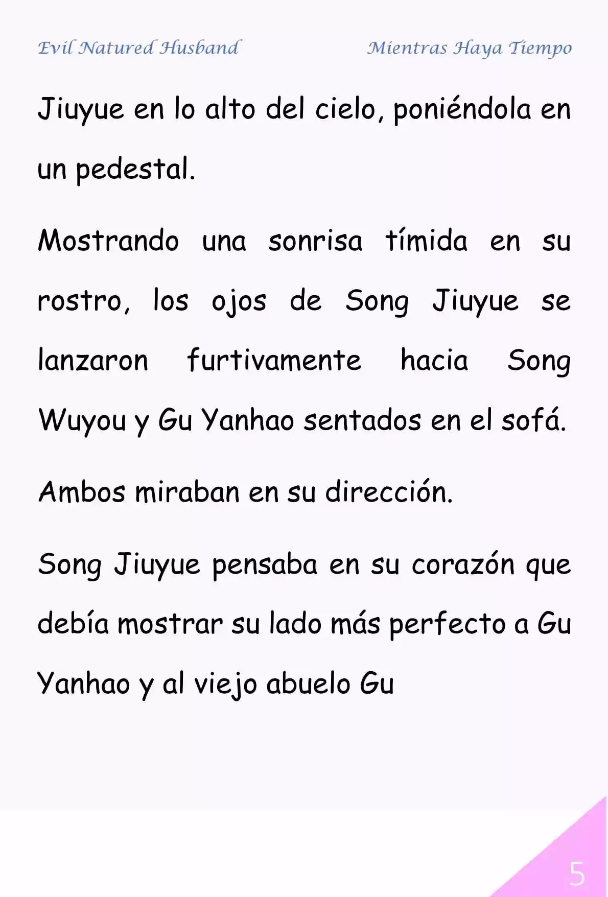 Evil Natured Husband (Novela) - Capítulo 43 - Página 5 - LectorTMOo