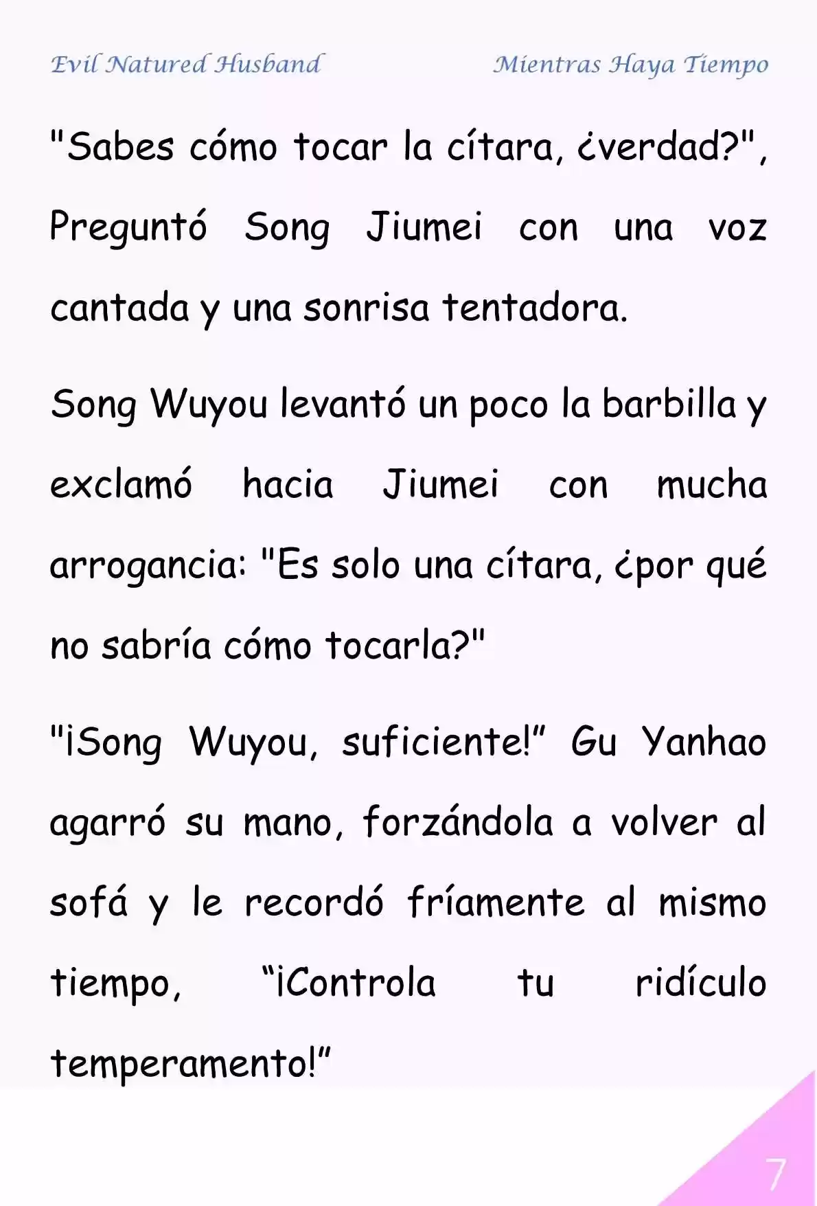 Evil Natured Husband (Novela) - Capítulo 45 - Página 7 - LectorTMOo
