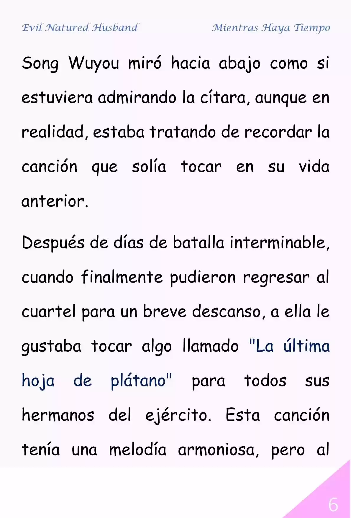 Evil Natured Husband (Novela) - Capítulo 46 - Página 6 - LectorTMOo