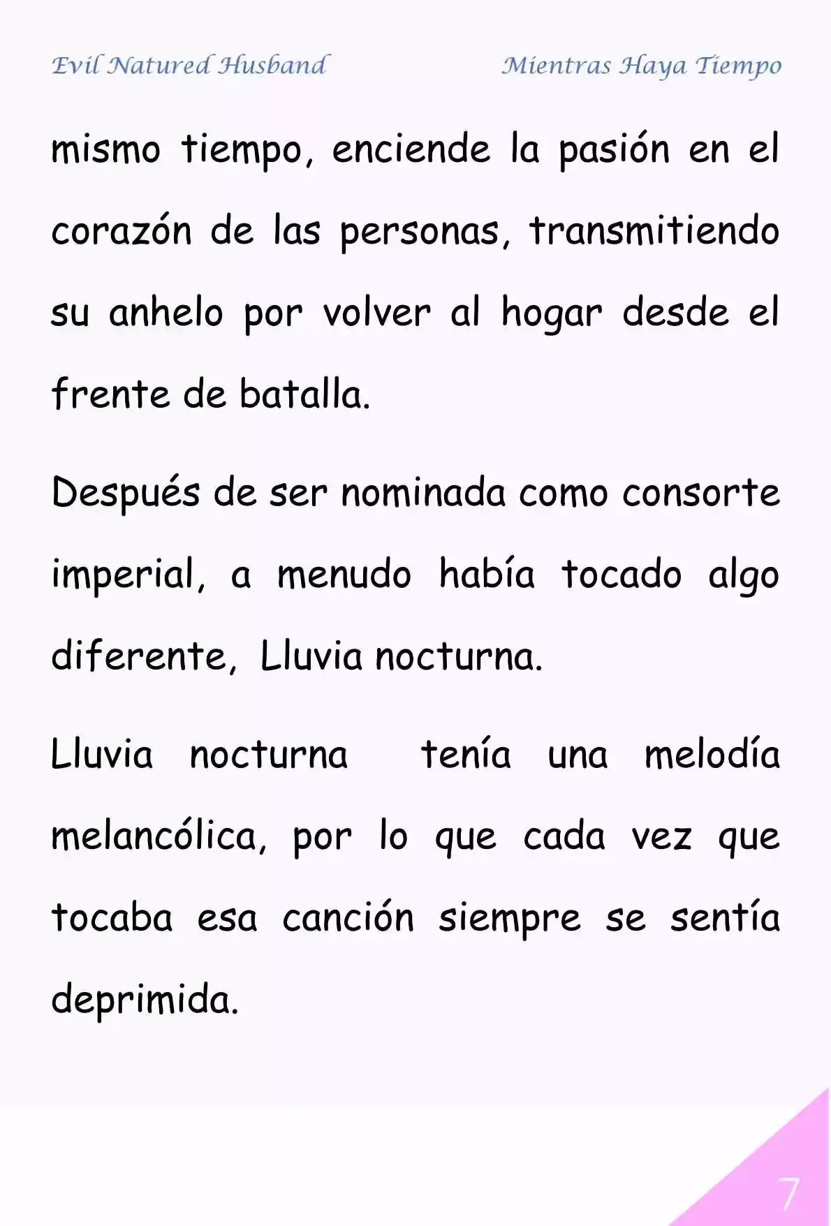 Evil Natured Husband (Novela) - Capítulo 46 - Página 7 - LectorTMOo