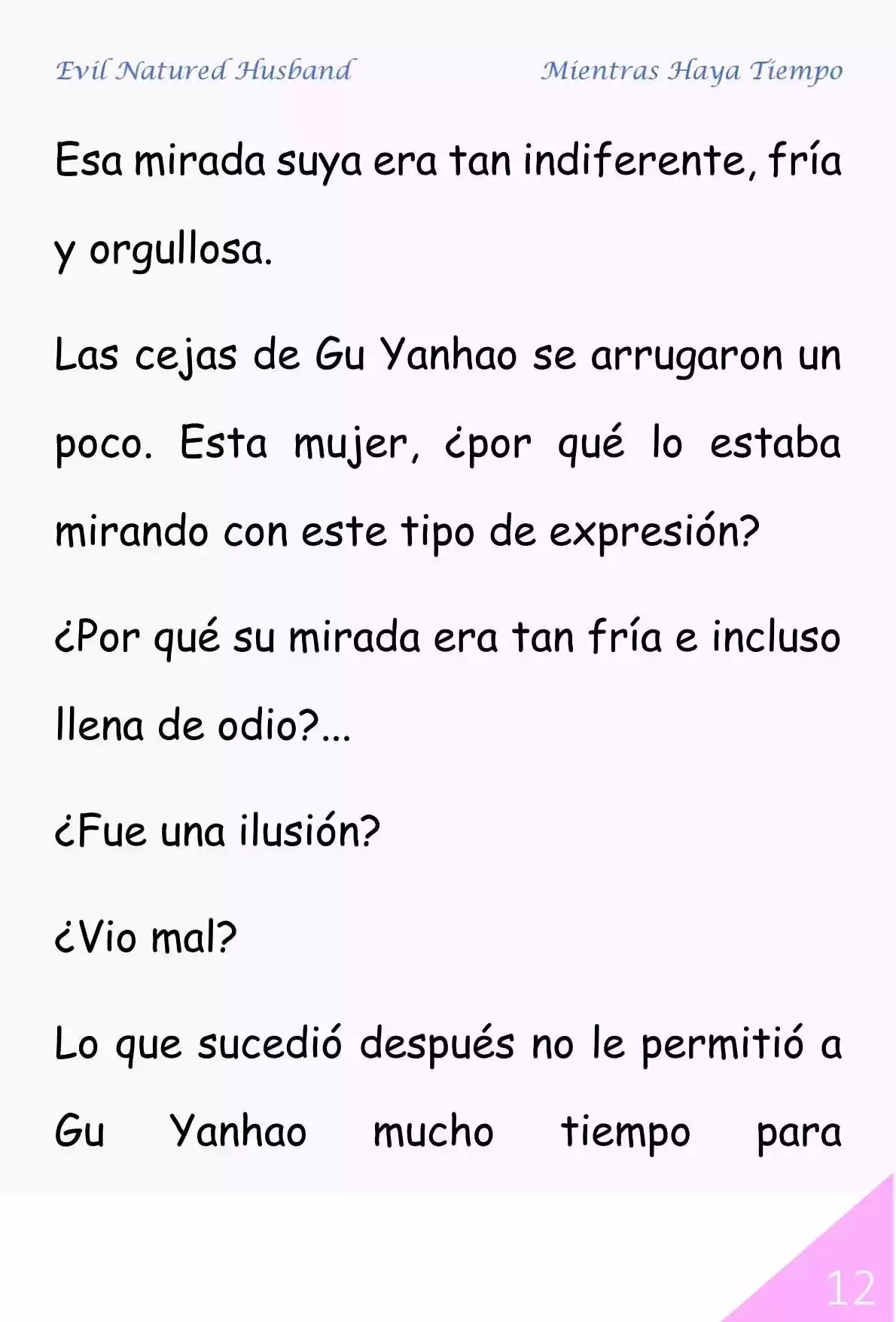 Evil Natured Husband (Novela) - Capítulo 46 - Página 12 - LectorTMOo