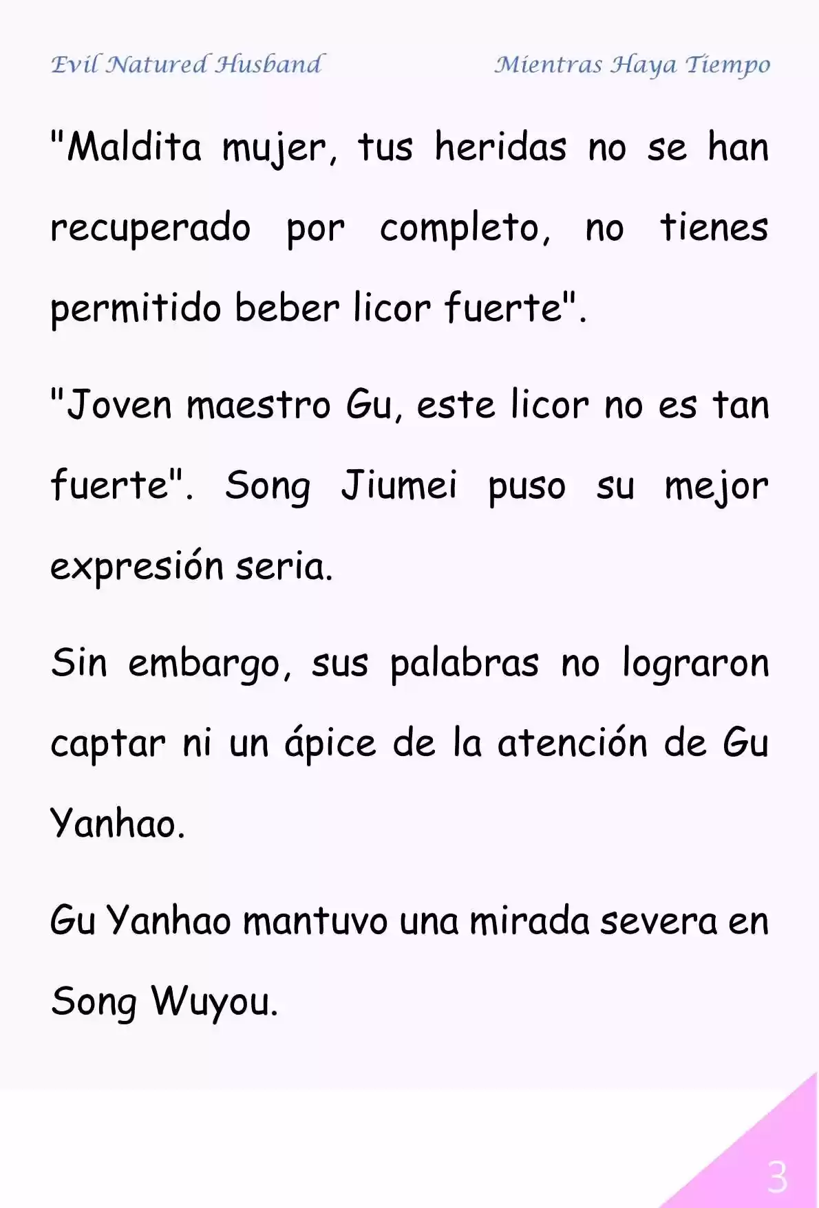 Evil Natured Husband (Novela) - Capítulo 49 - Página 3 - LectorTMOo