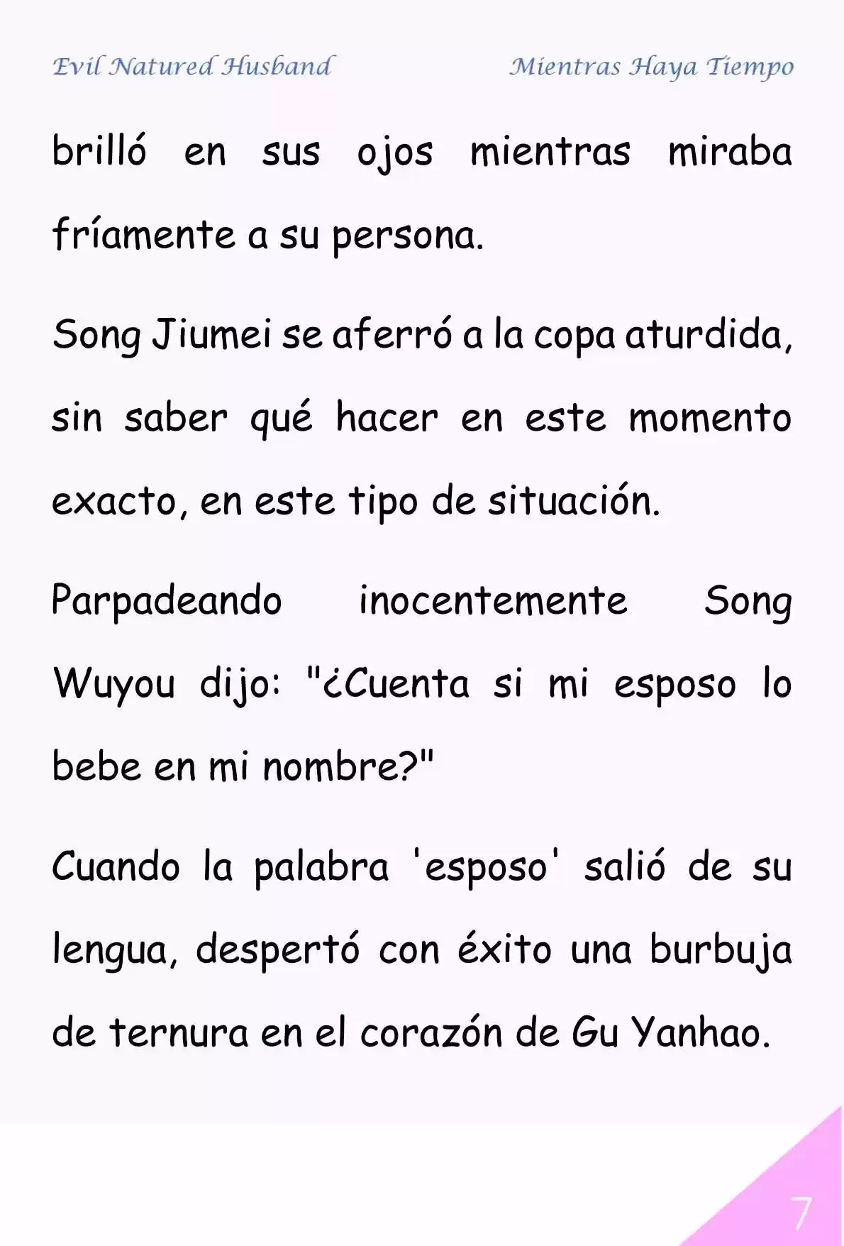 Evil Natured Husband (Novela) - Capítulo 49 - Página 7 - LectorTMOo